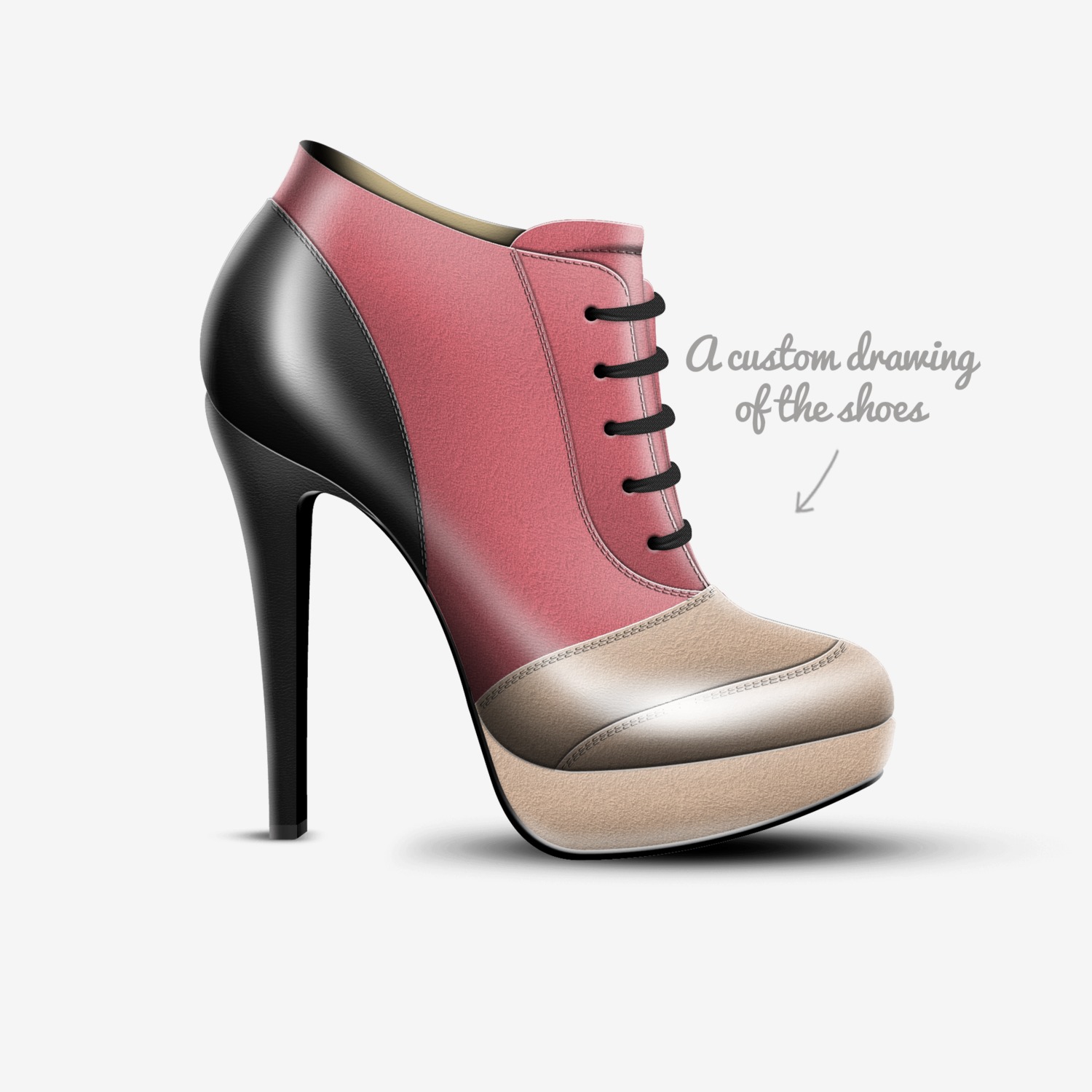 Sundria custom made in Italy shoes by Sundria | Sketch view