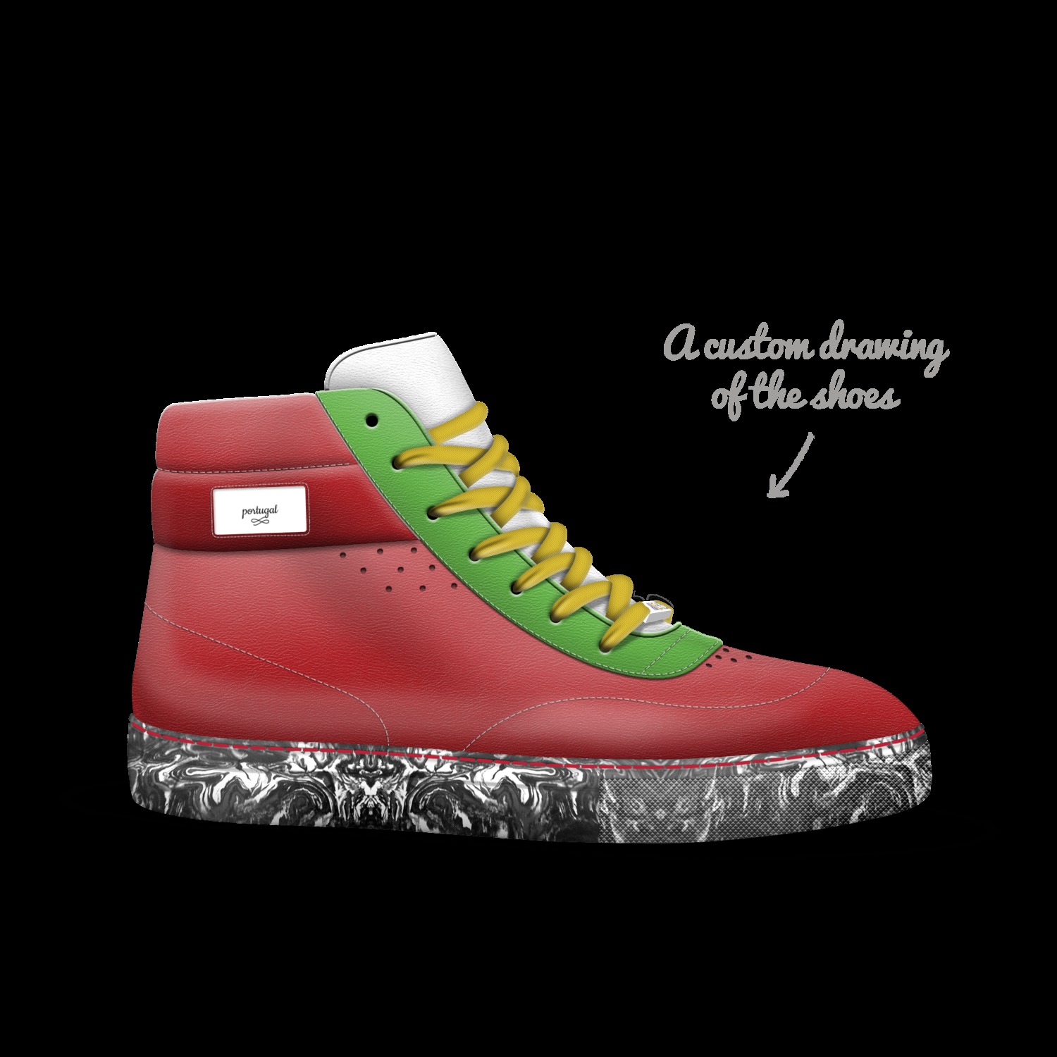portugal A Custom Shoe concept by Jose Luis