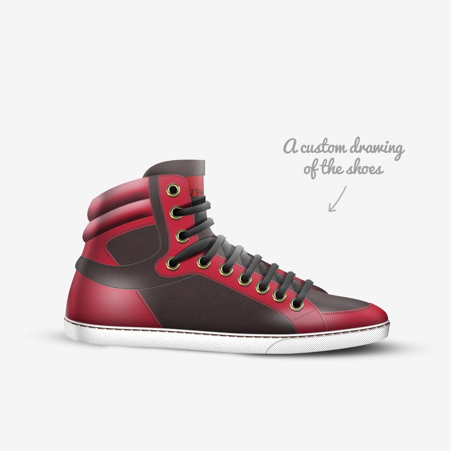 JJ First Edition custom made in Italy shoes by Jordan James | Sketch view