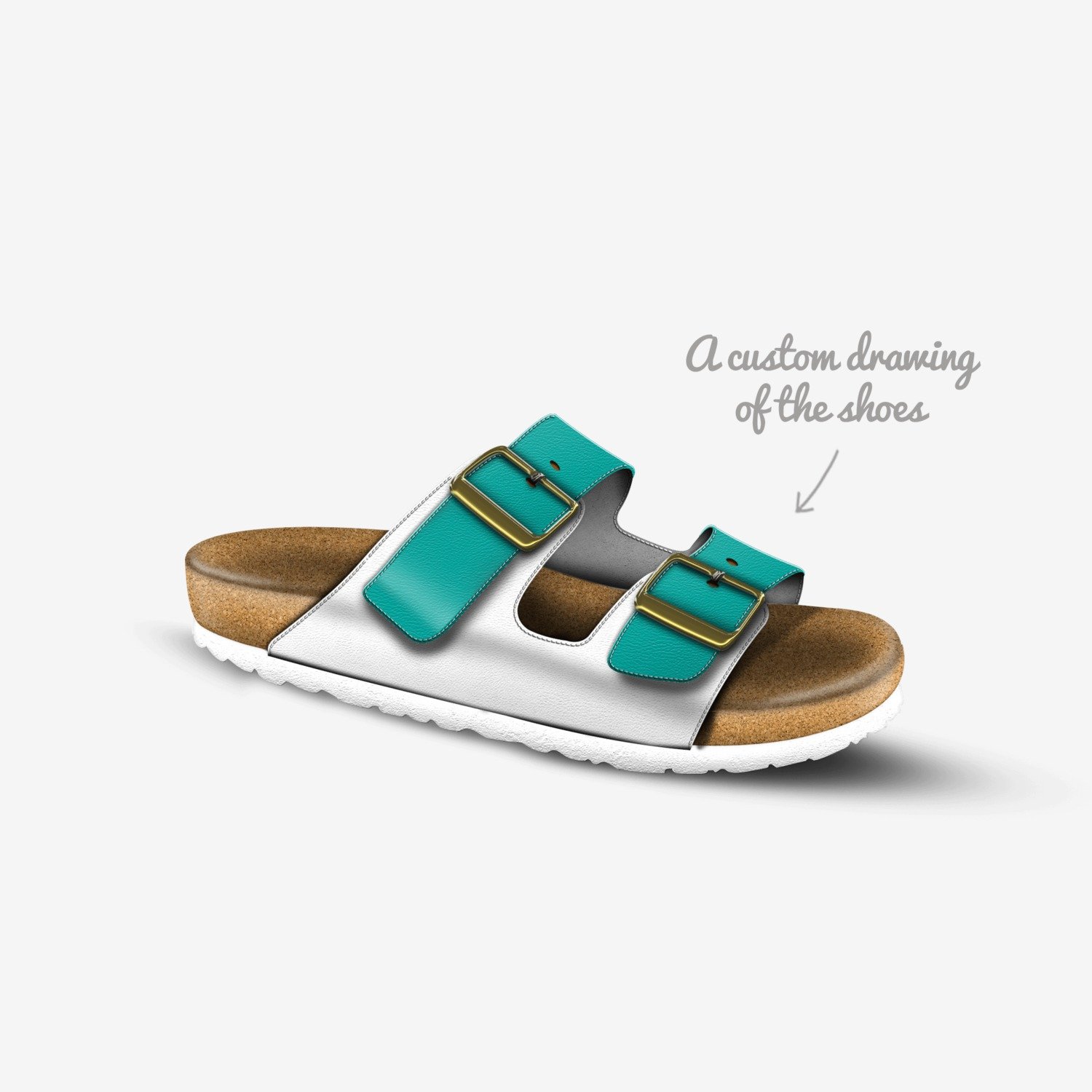 Jesus Shoes🍑 custom made in Italy shoes by Emma Pettit | Sketch view