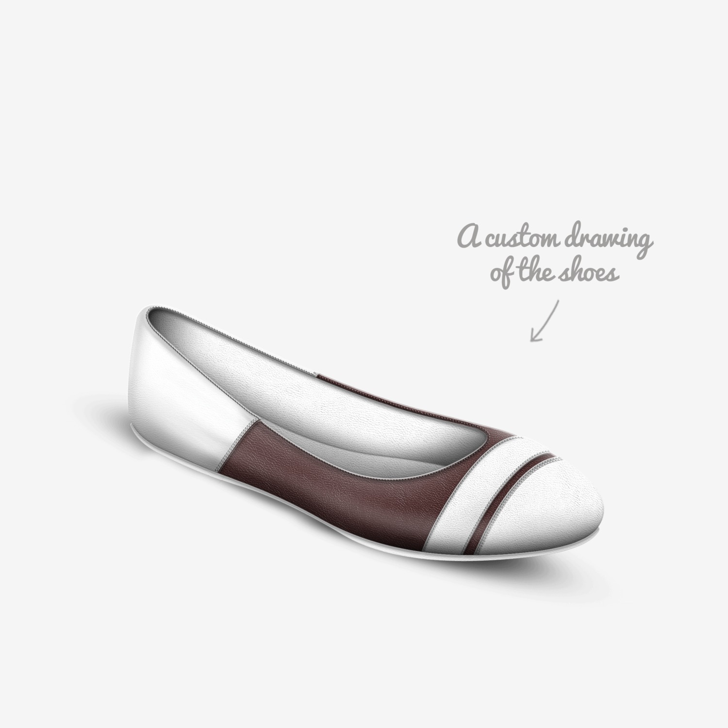 Shbshshs custom made in Italy shoes by Michela Luna Parkle | Sketch view