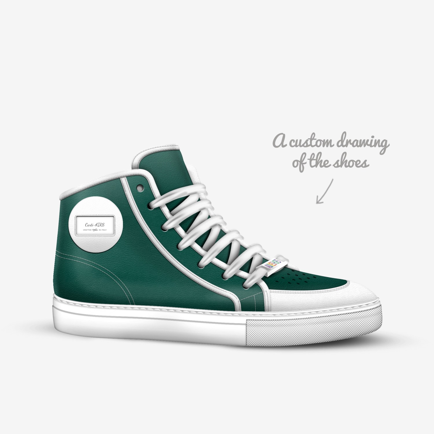 Carti-AIRS custom made in Italy shoes by Keon_cartier | Sketch view