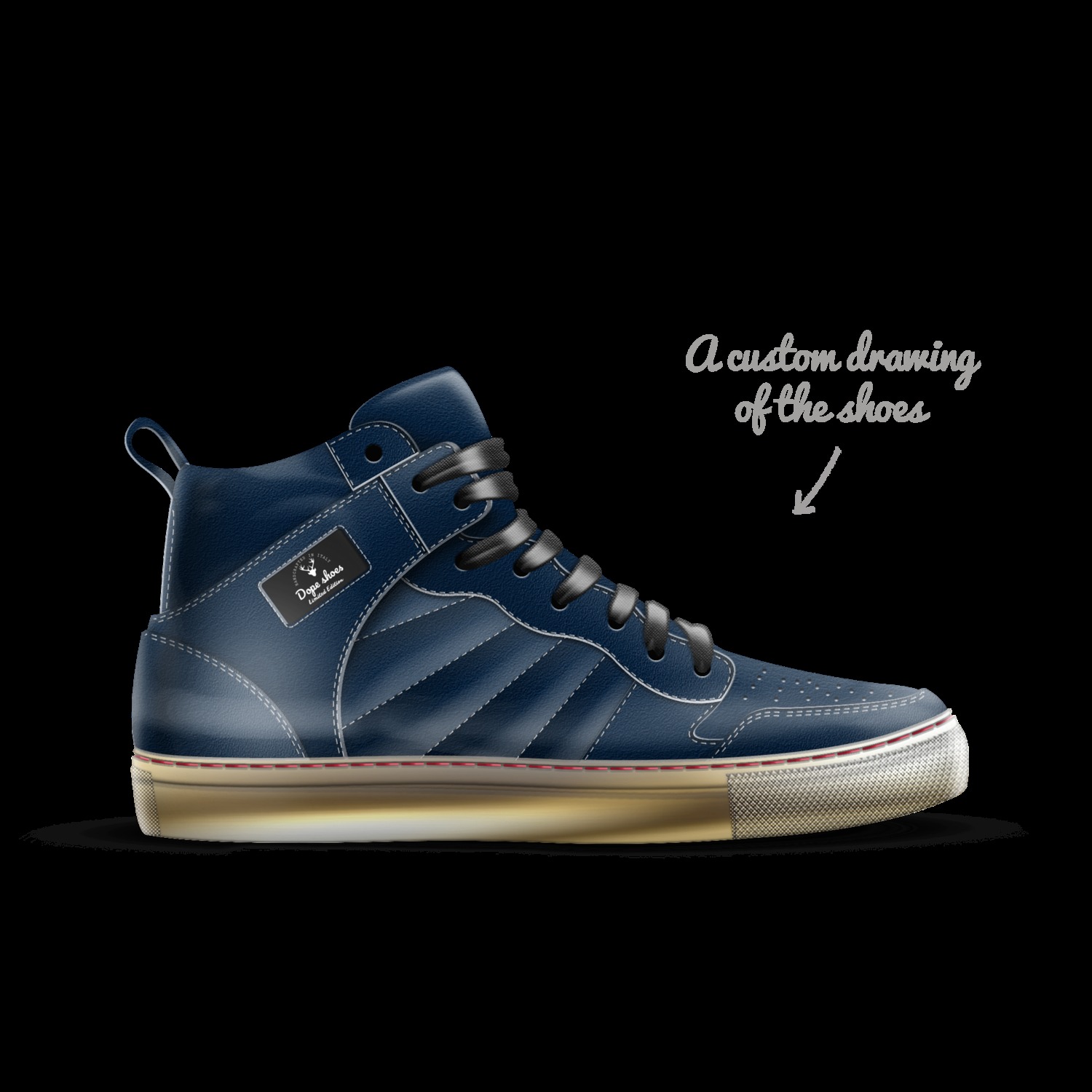 Dope shoes A Custom Shoe concept by Savage God
