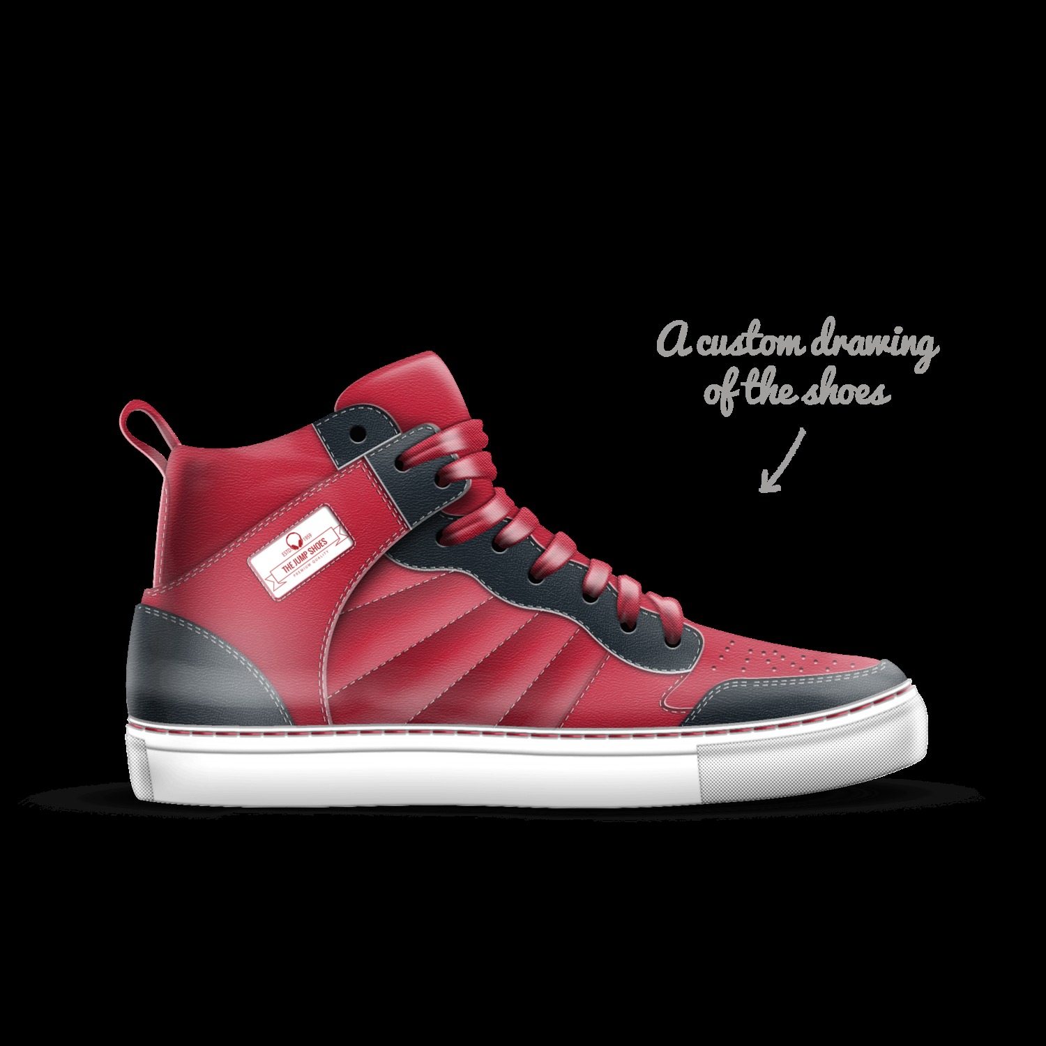 Jump shoes made in cheap