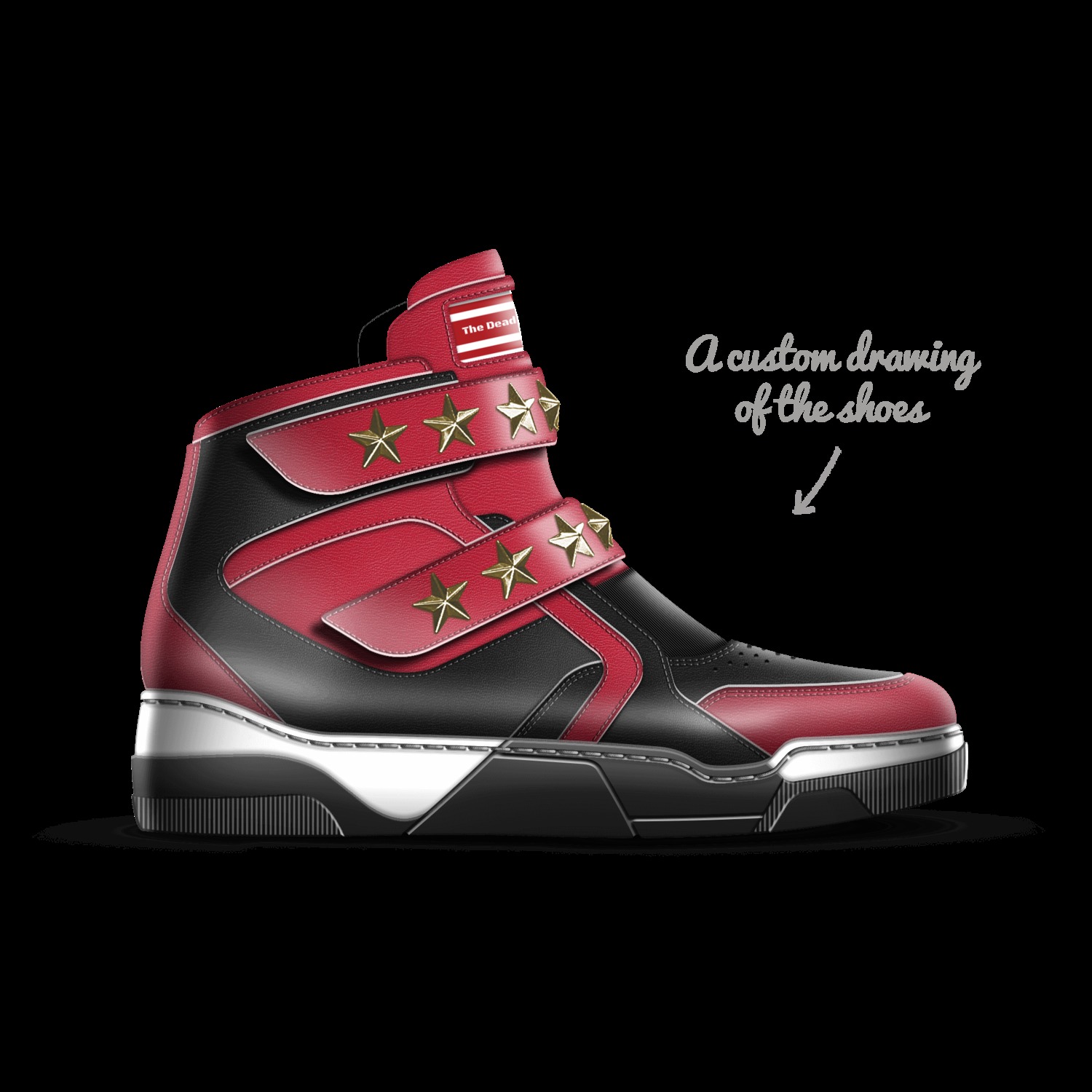 deadpool high tops