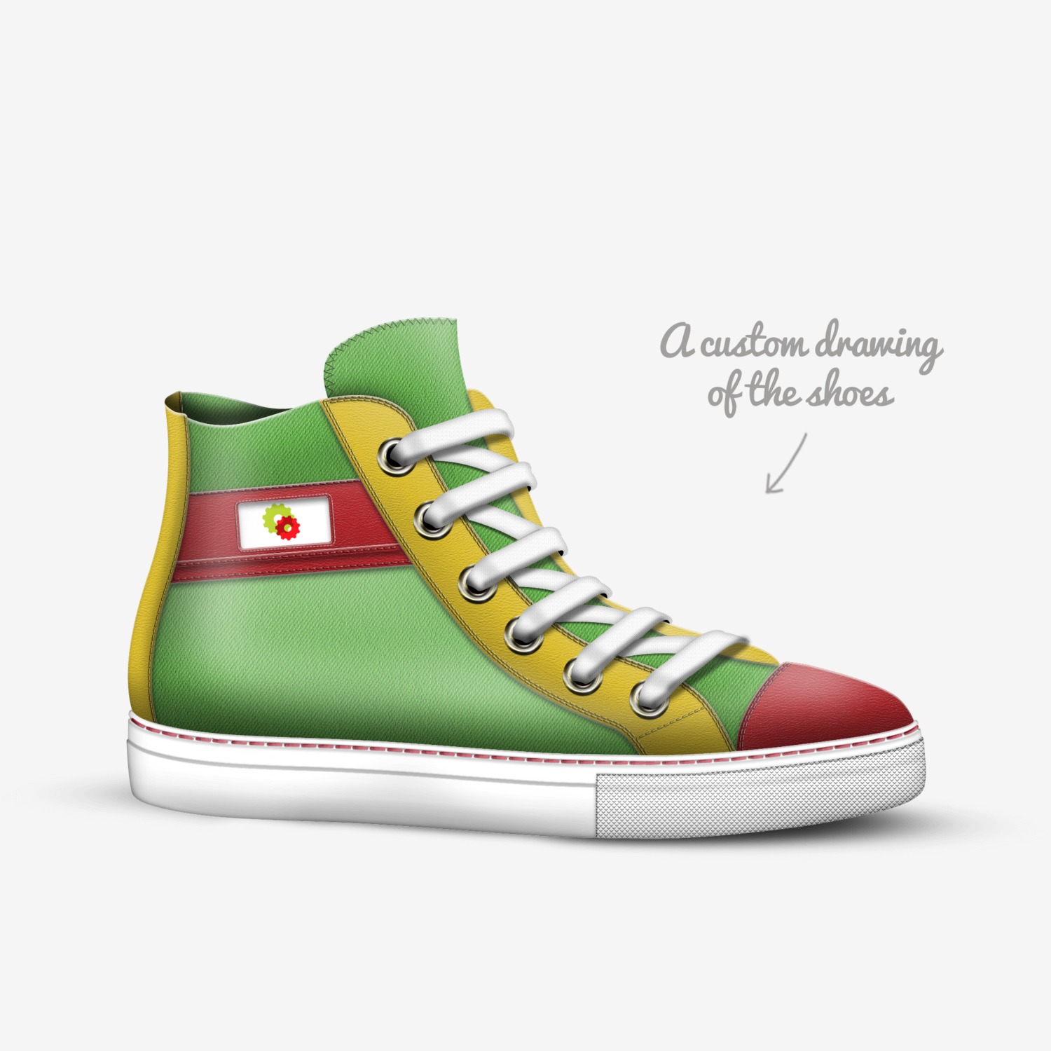 aaa custom made in Italy shoes by Luca Sas | Sketch view