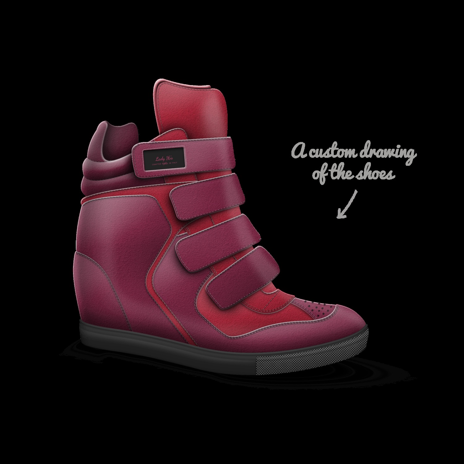 jordan wedge sneakers