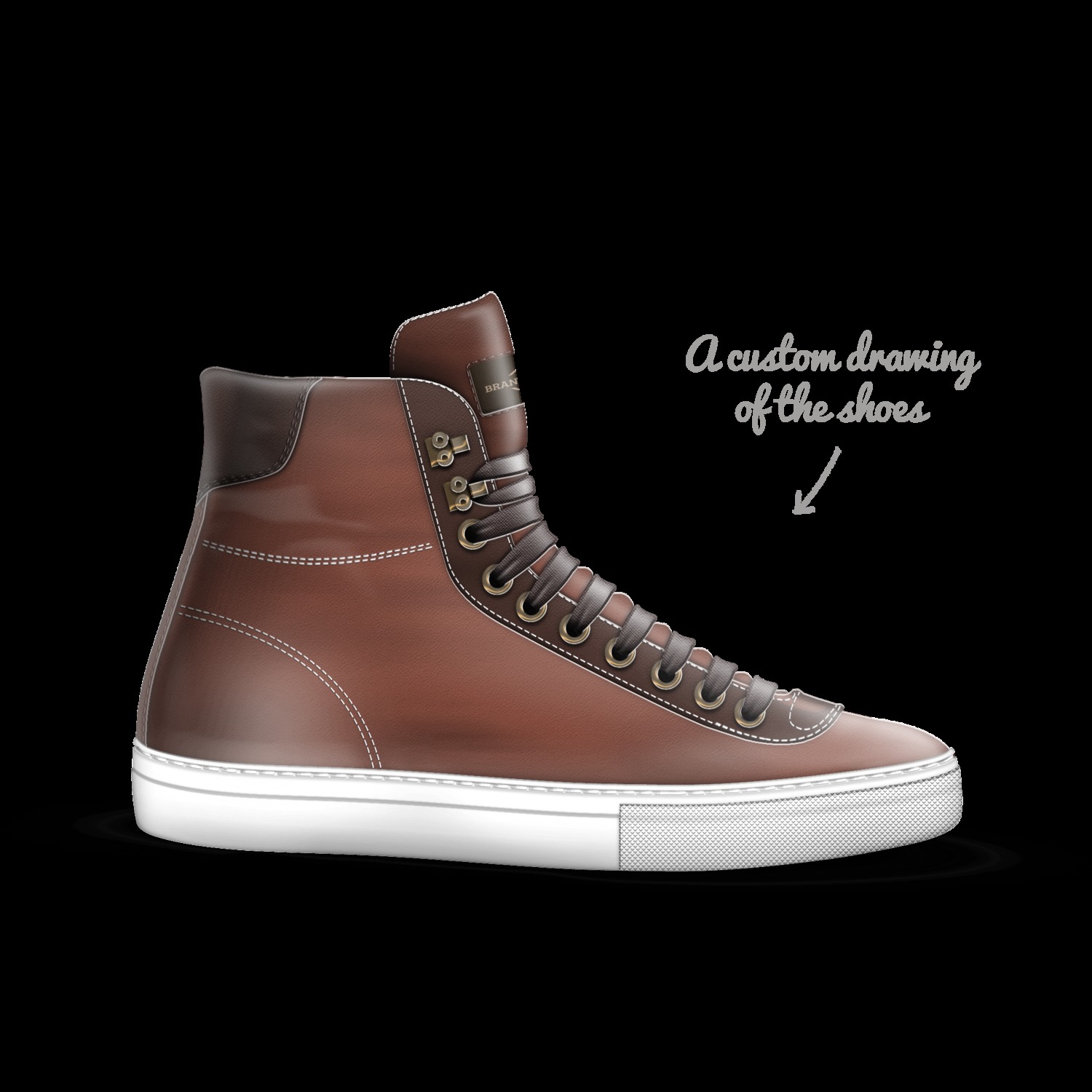 Brand Name Shoes A Custom Shoe concept by Alex Harrison