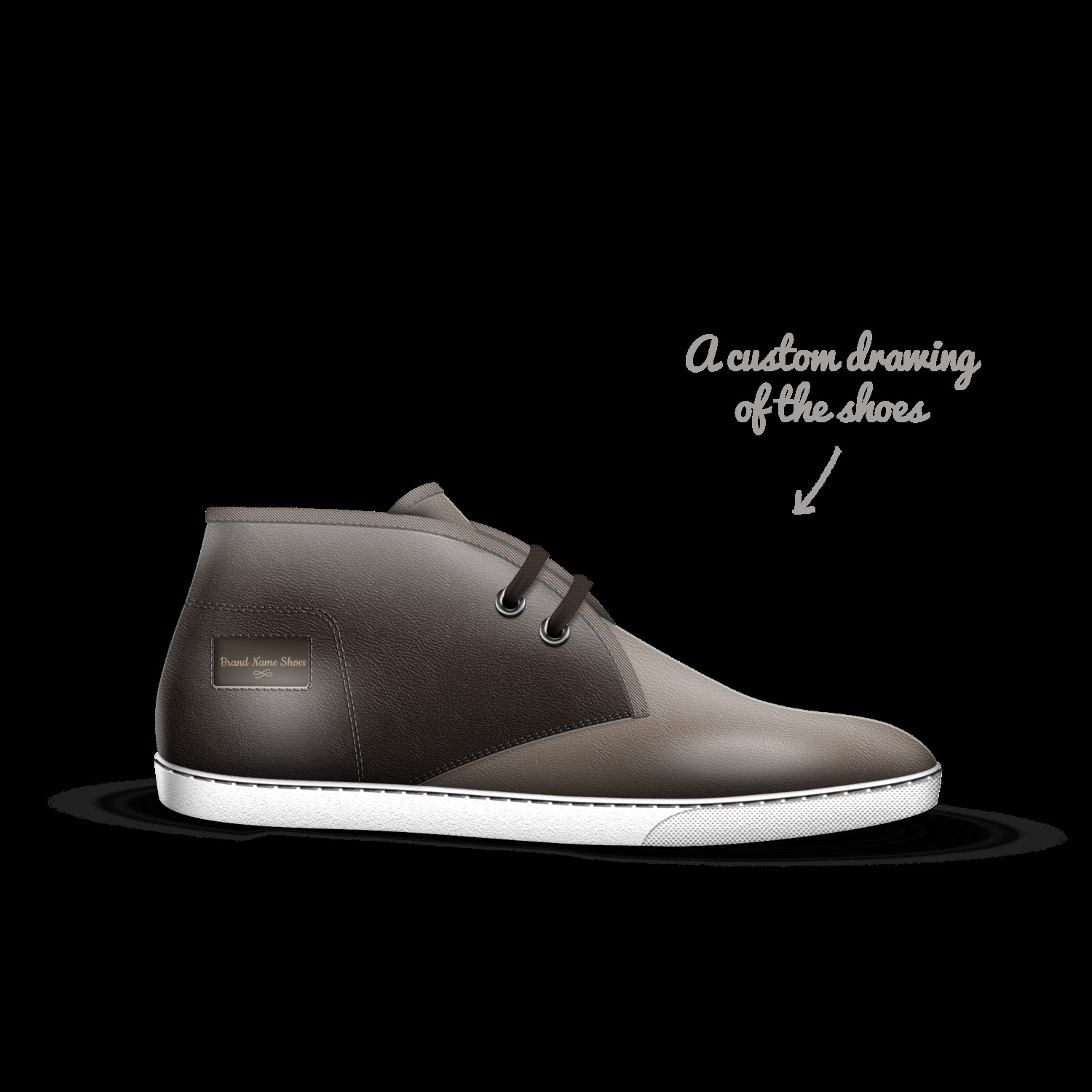 Brand Name Shoes A Custom Shoe concept by Alex Harrison