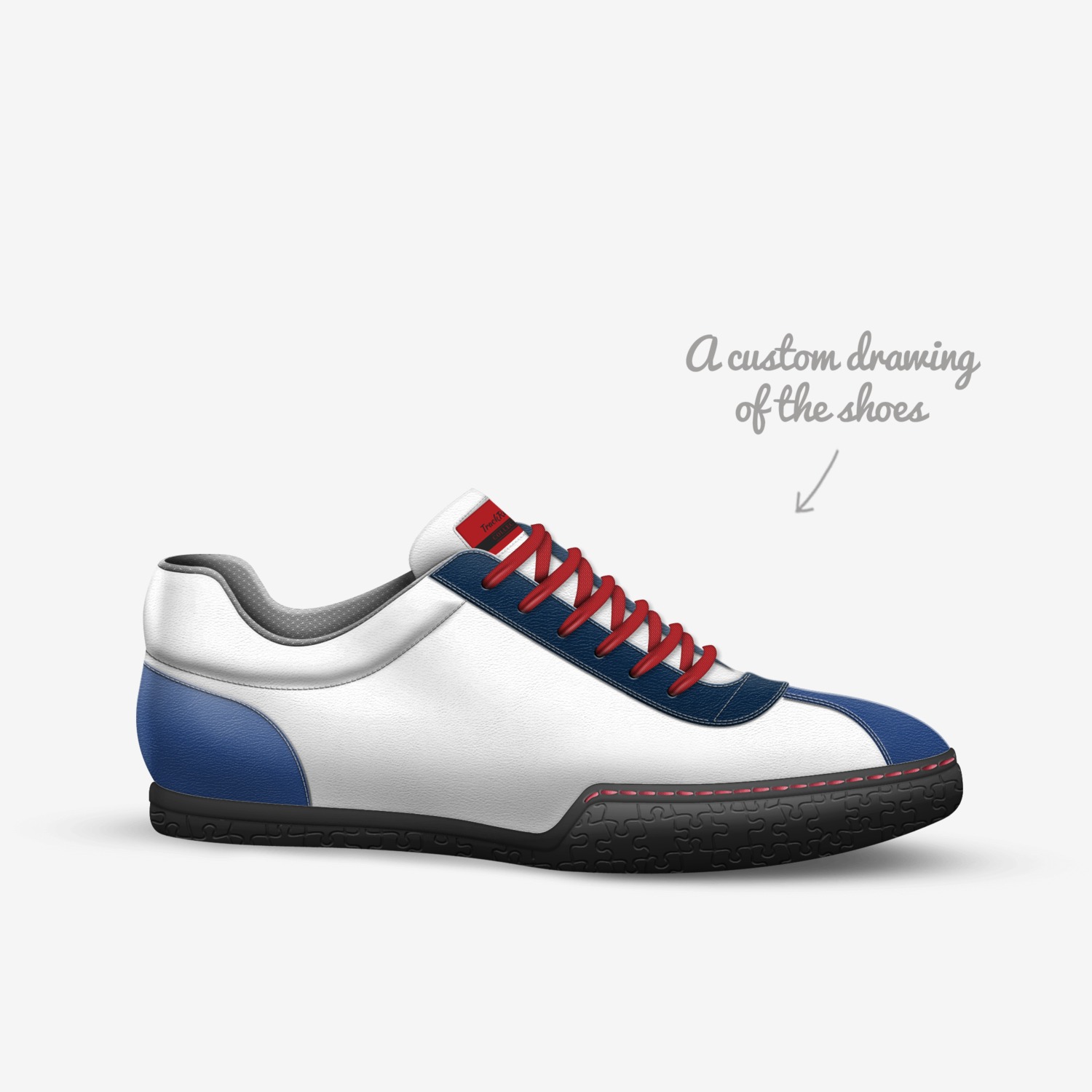 Ijgg custom made in Italy shoes by Marqui Harris | Sketch view