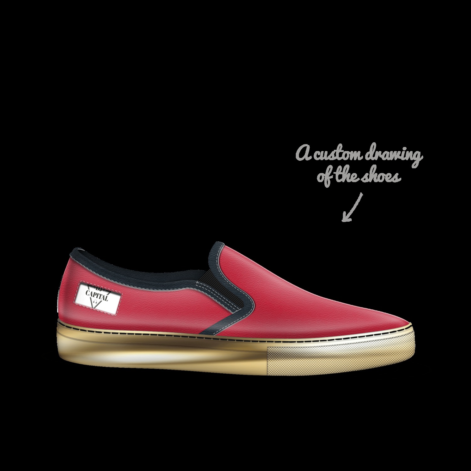 Waves A Custom Shoe concept by Siyabonga Sibeko
