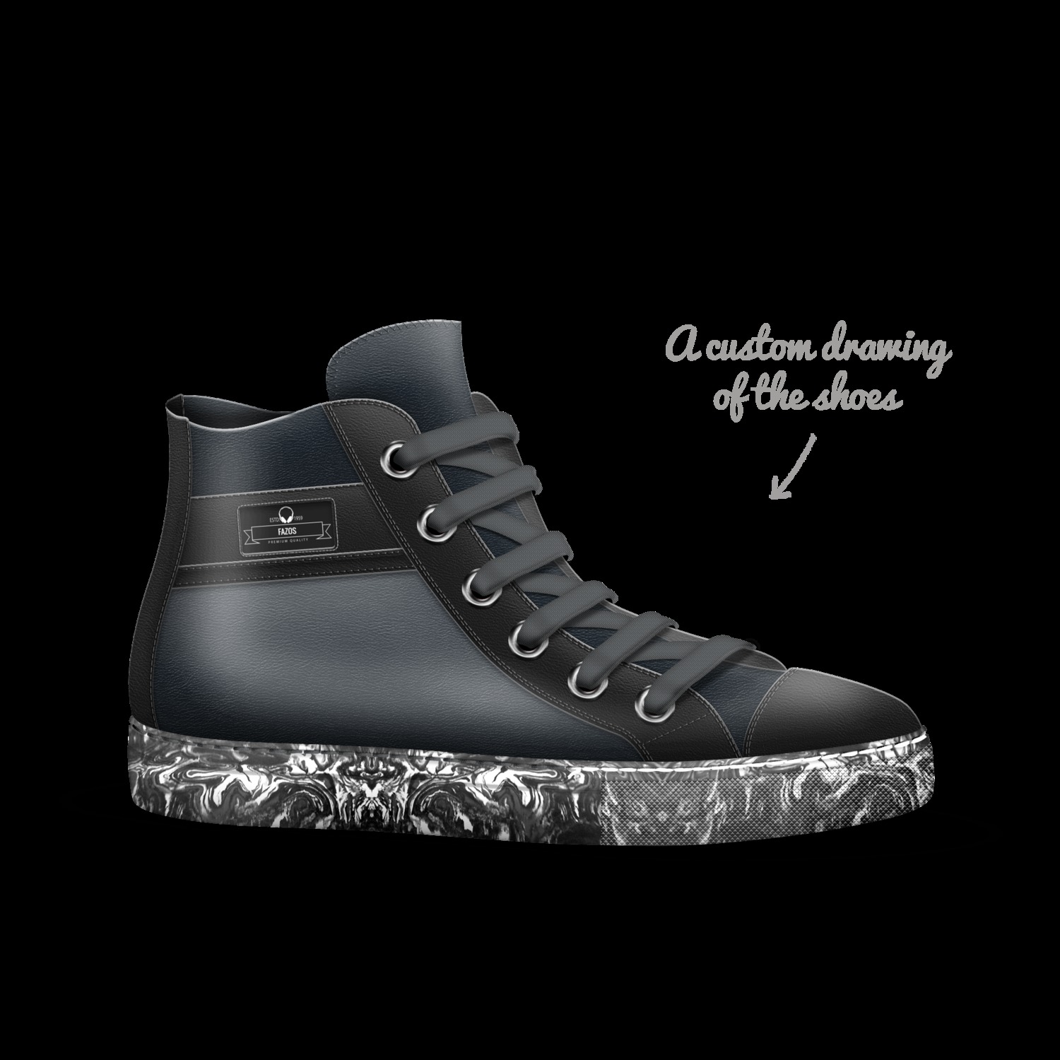Fazos A Custom Shoe concept by Azreal Yoho