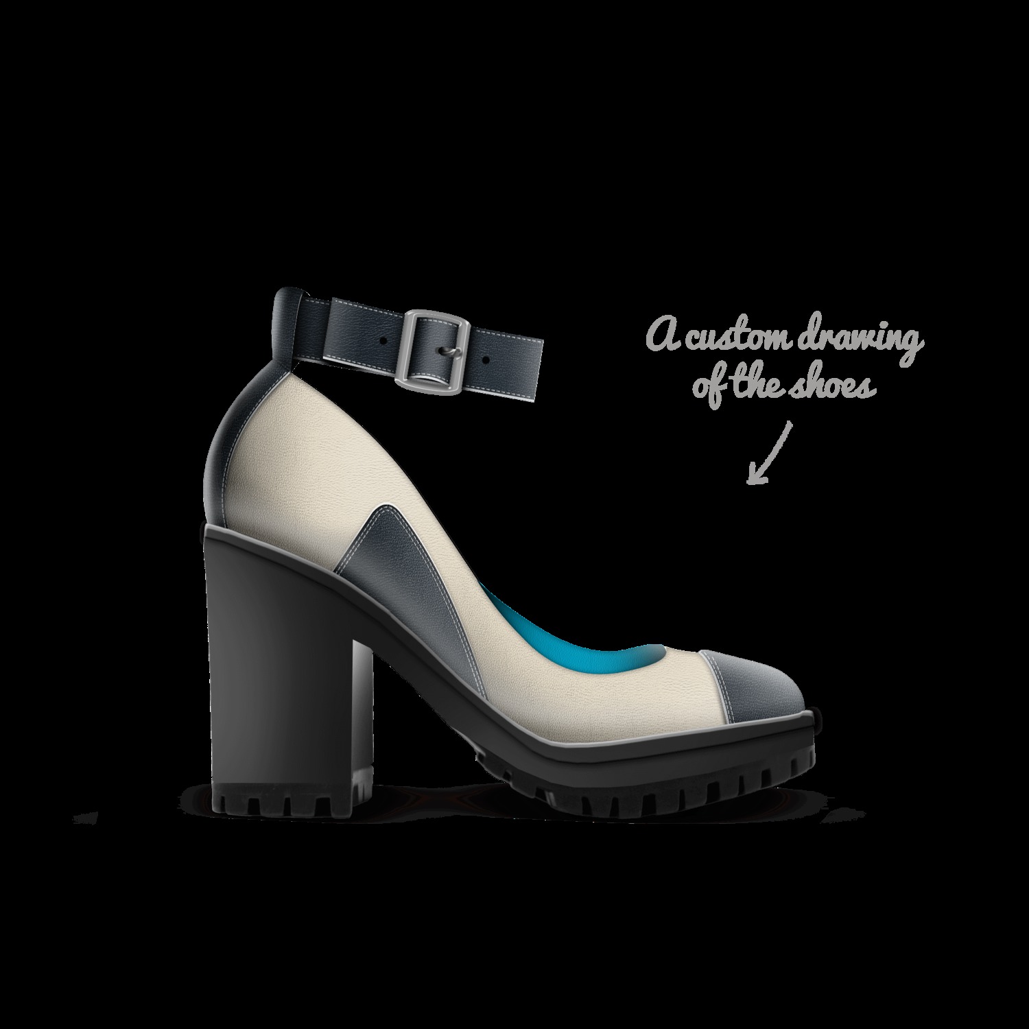 AUD A Custom Shoe concept by Audrey Brooks