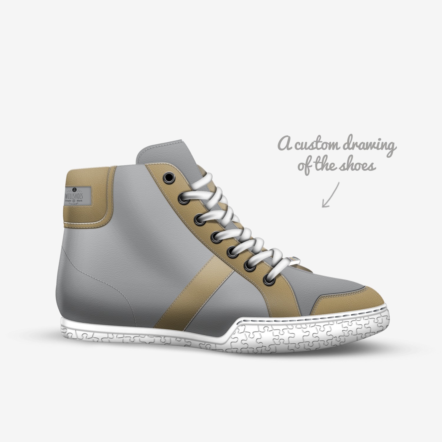 WILLSHOES custom made in Italy shoes by Willard | Sketch view