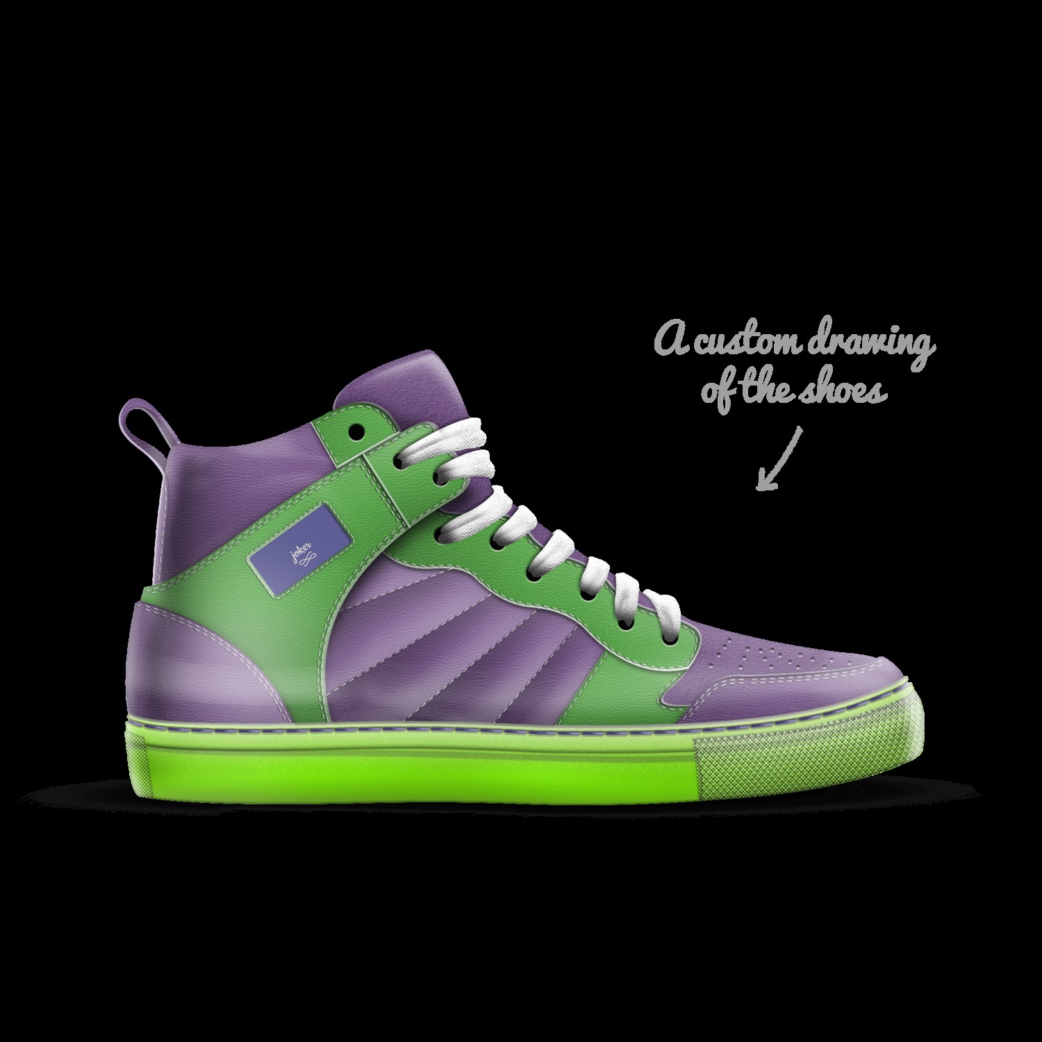 joker custom shoes