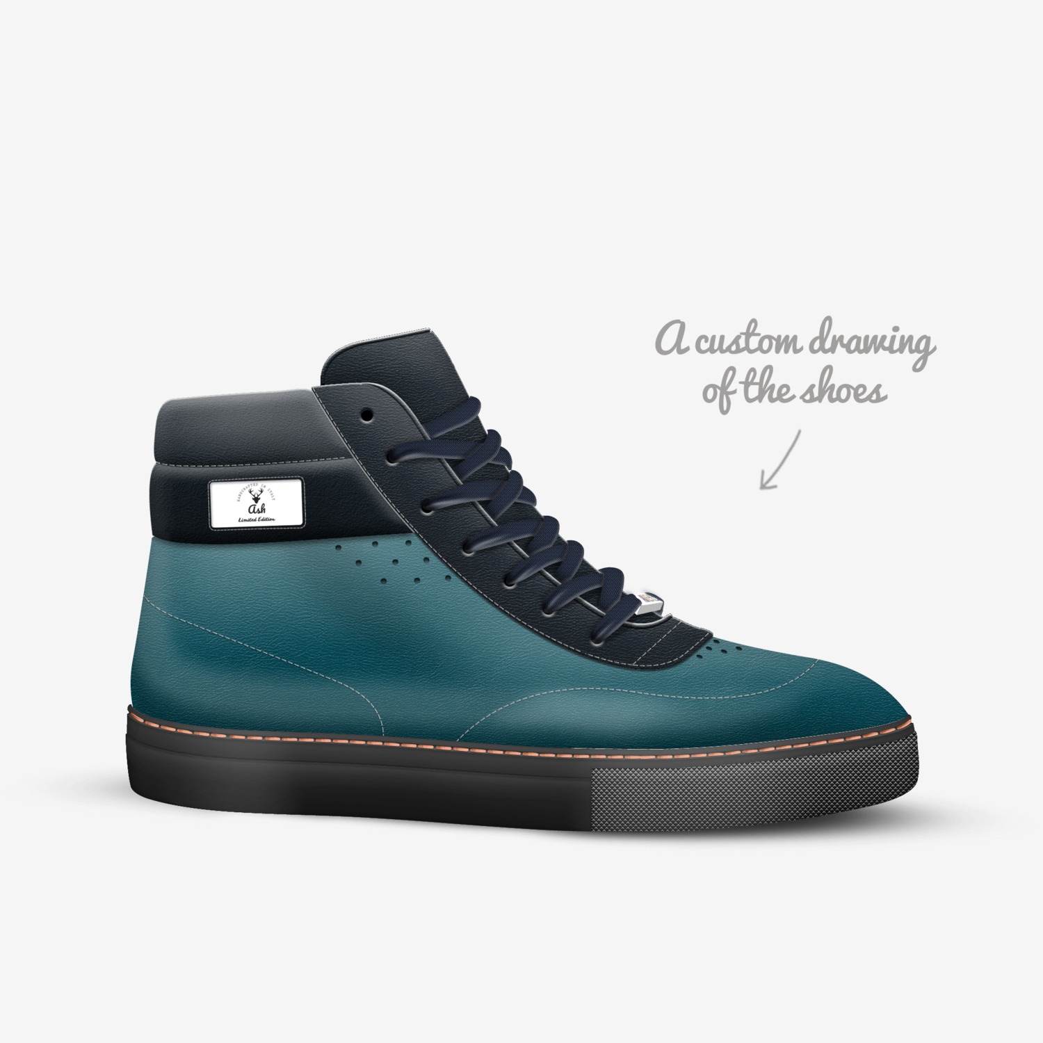 Ash | A Custom Shoe concept by Ashvini