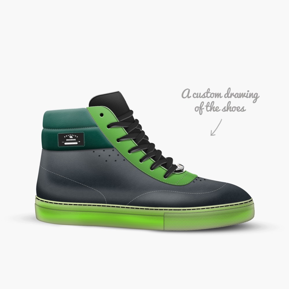 Michael limited edition shoe Michael artisan made in Italy shoes by Michael Marquez