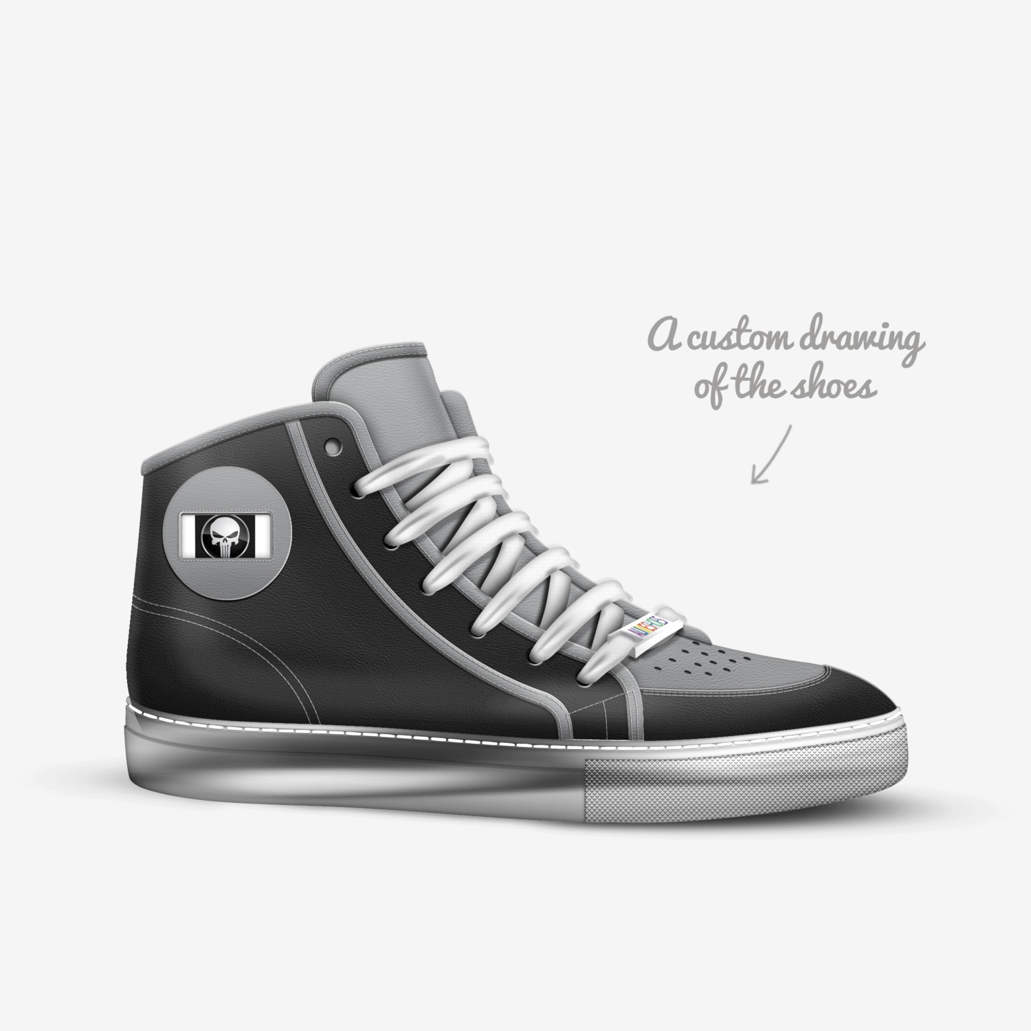 Coooooool shooes custom made in Italy shoes by Z Mr | Sketch view