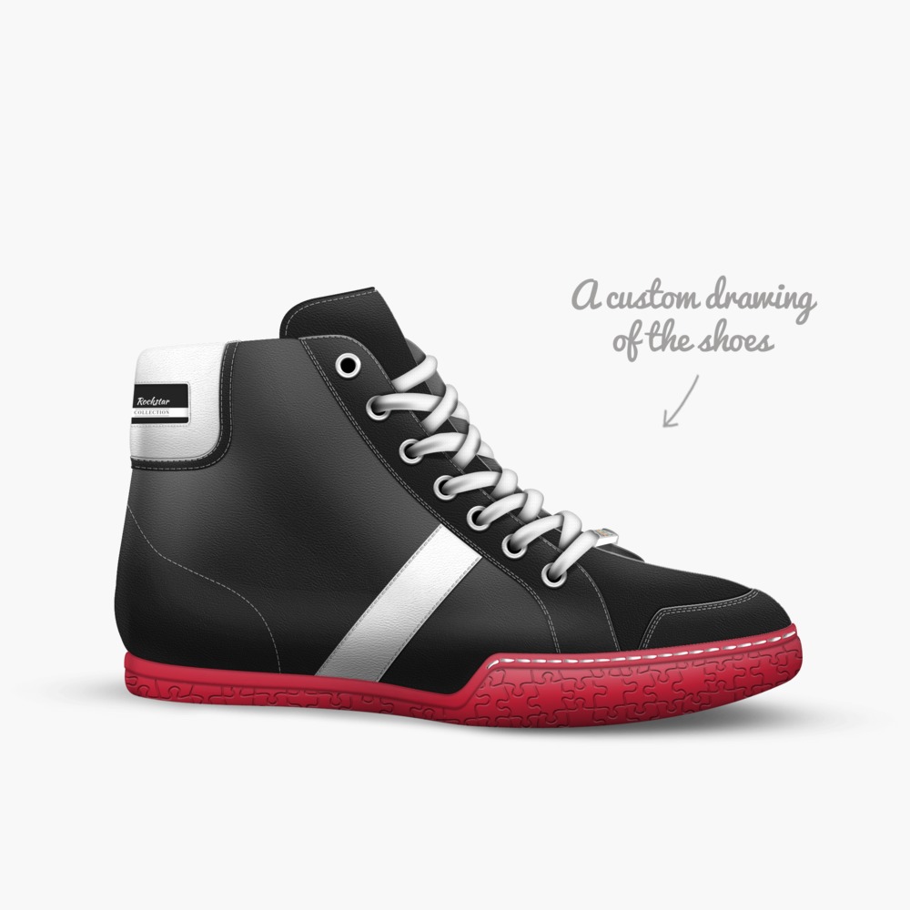 Rockstar limited edition shoe Rockstar artisan made in Italy shoes by Rocky Smith