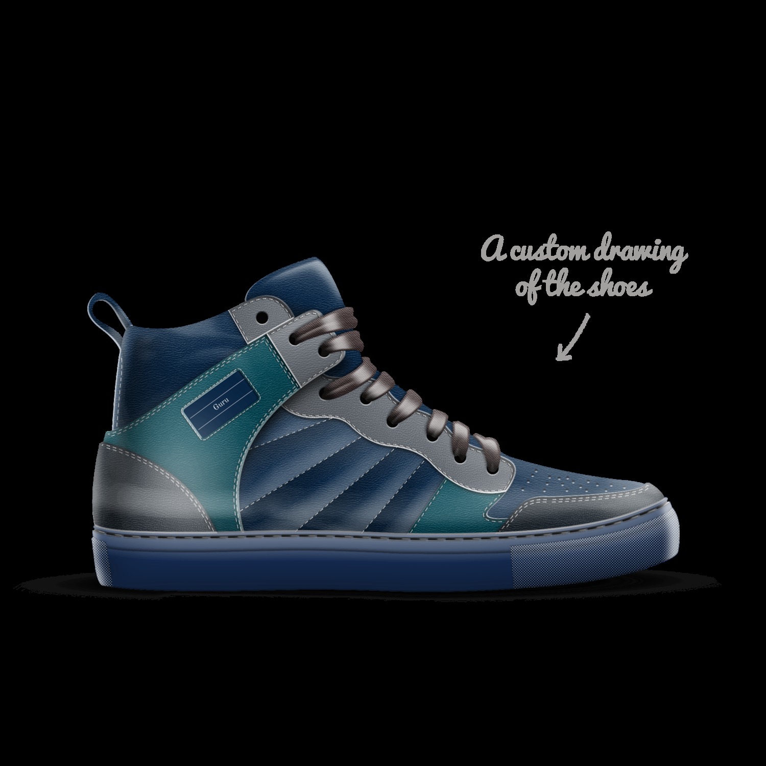 Guru A Custom Shoe concept by Doggy