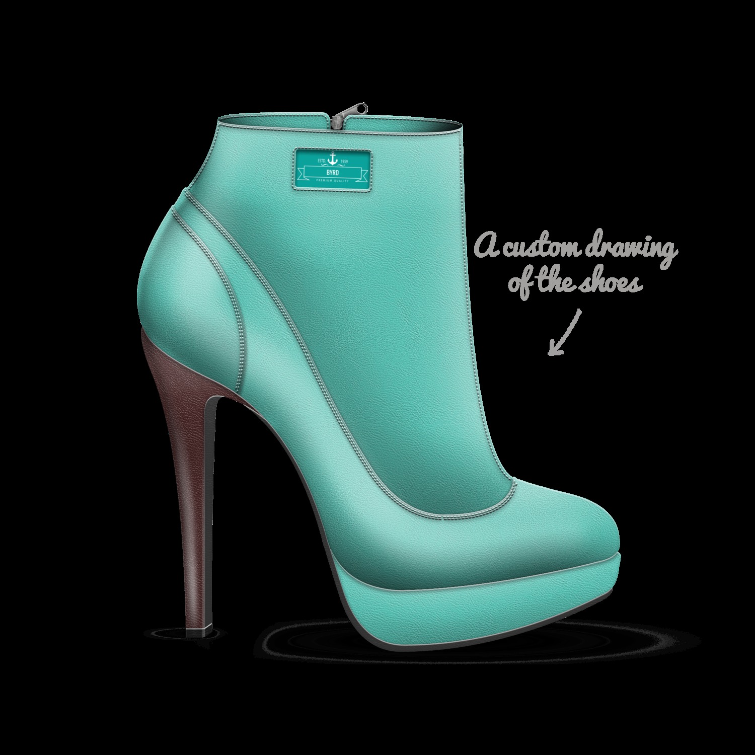Byrd | A Custom Shoe concept by Angela 