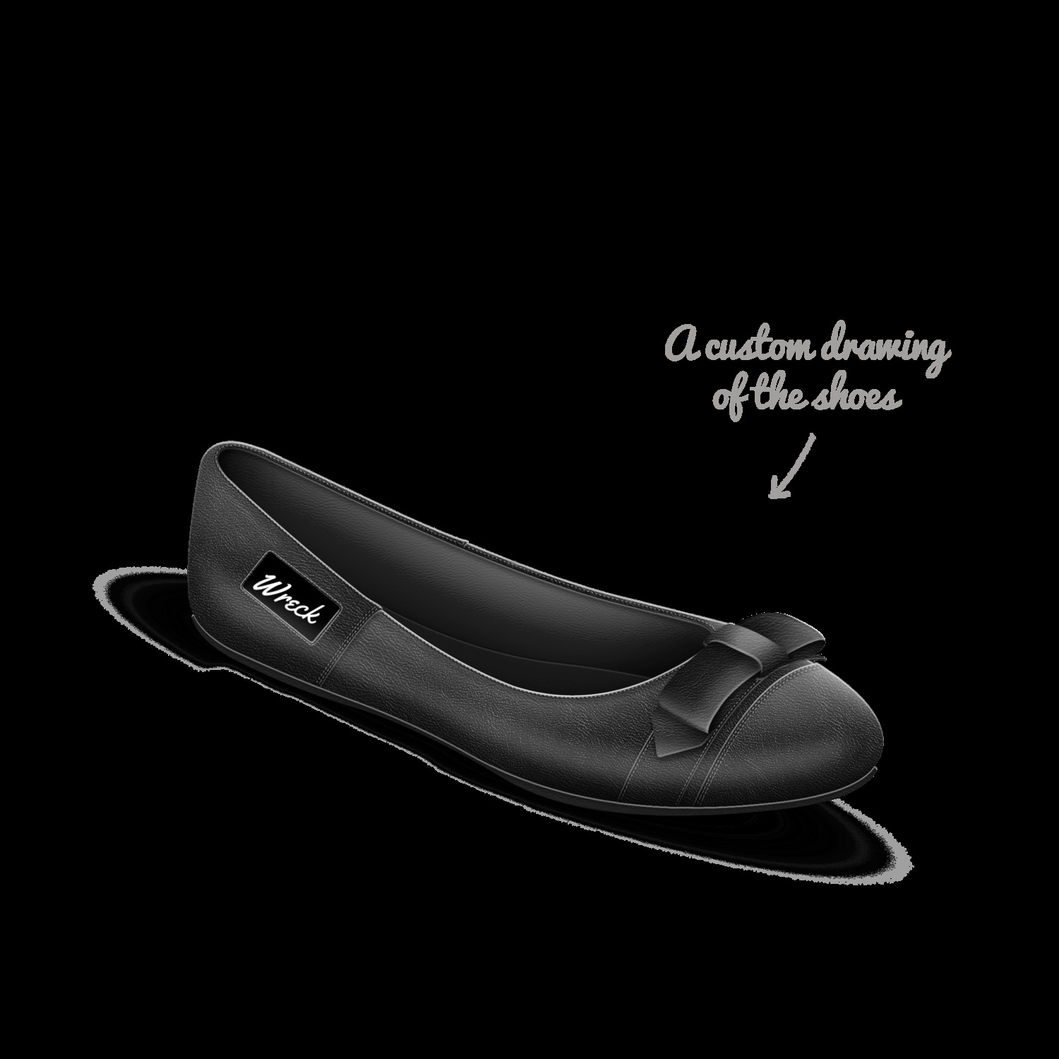 Ladies Blush Wreck A Custom Shoe concept by Dee Wreck