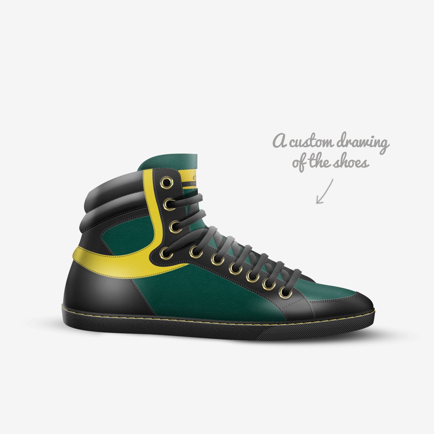 CGXXX custom made in Italy shoes by Christopher Geyer | Sketch view