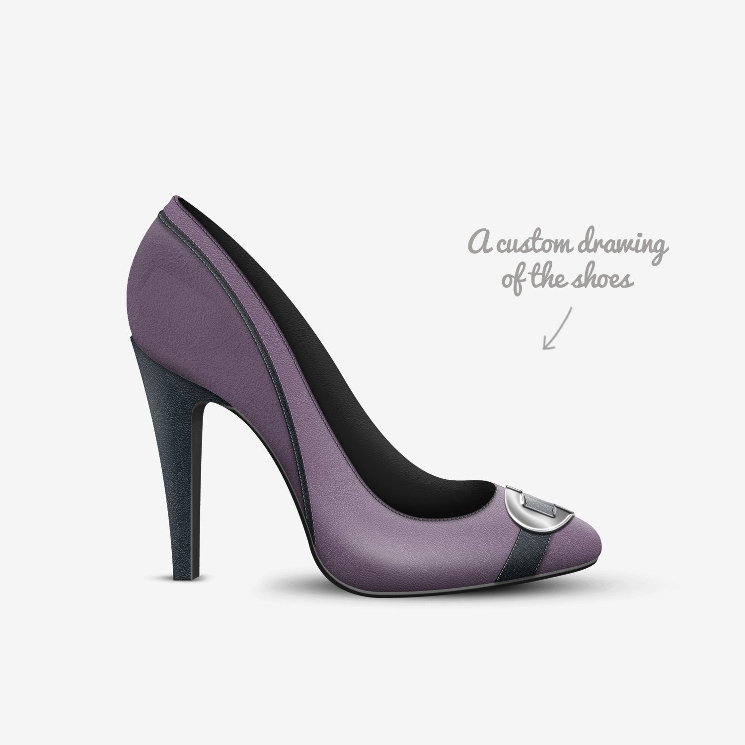 Ali's Shoes custom made in Italy shoes by Ali Bennett | Sketch view