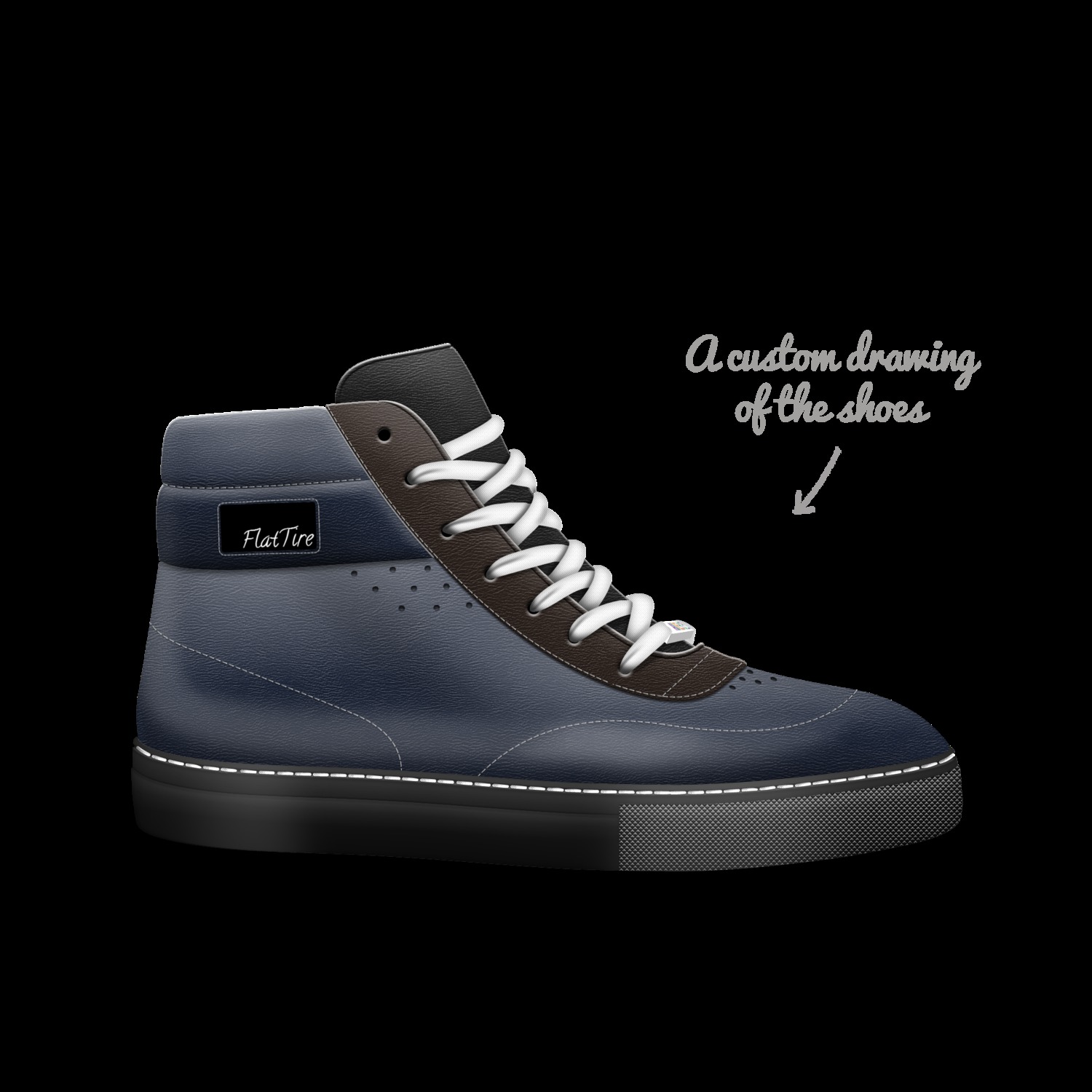Flat tire shoes shop
