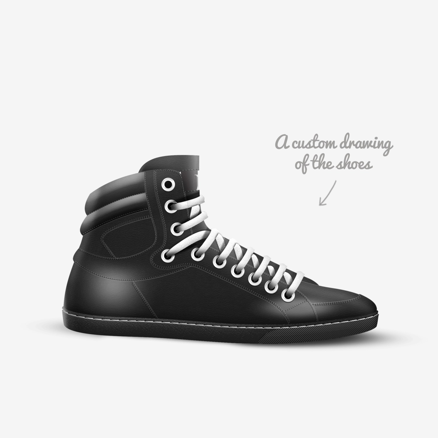 NS custom made in Italy shoes by Austin Mowry | Sketch view