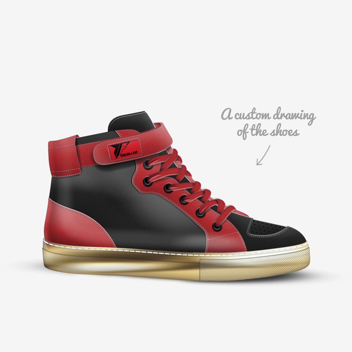 TAILOR FIT custom made in Italy shoes by Talor Fiit | Sketch view