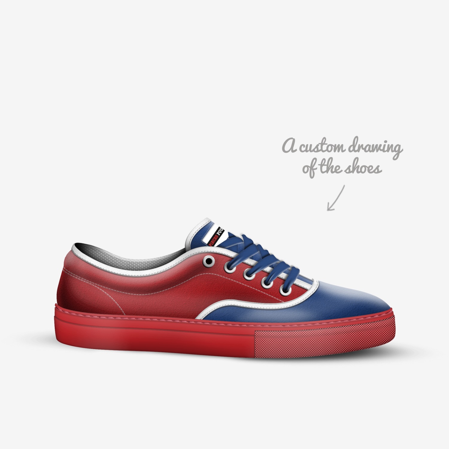 PiECES FOUND  custom made in Italy shoes by Pieces Found | Sketch view