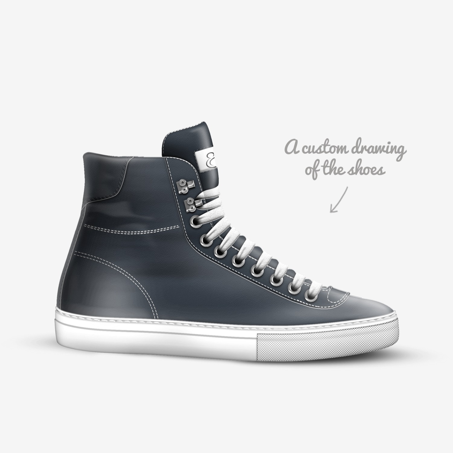 TORI custom made in Italy shoes by Tori Reynolds | Sketch view