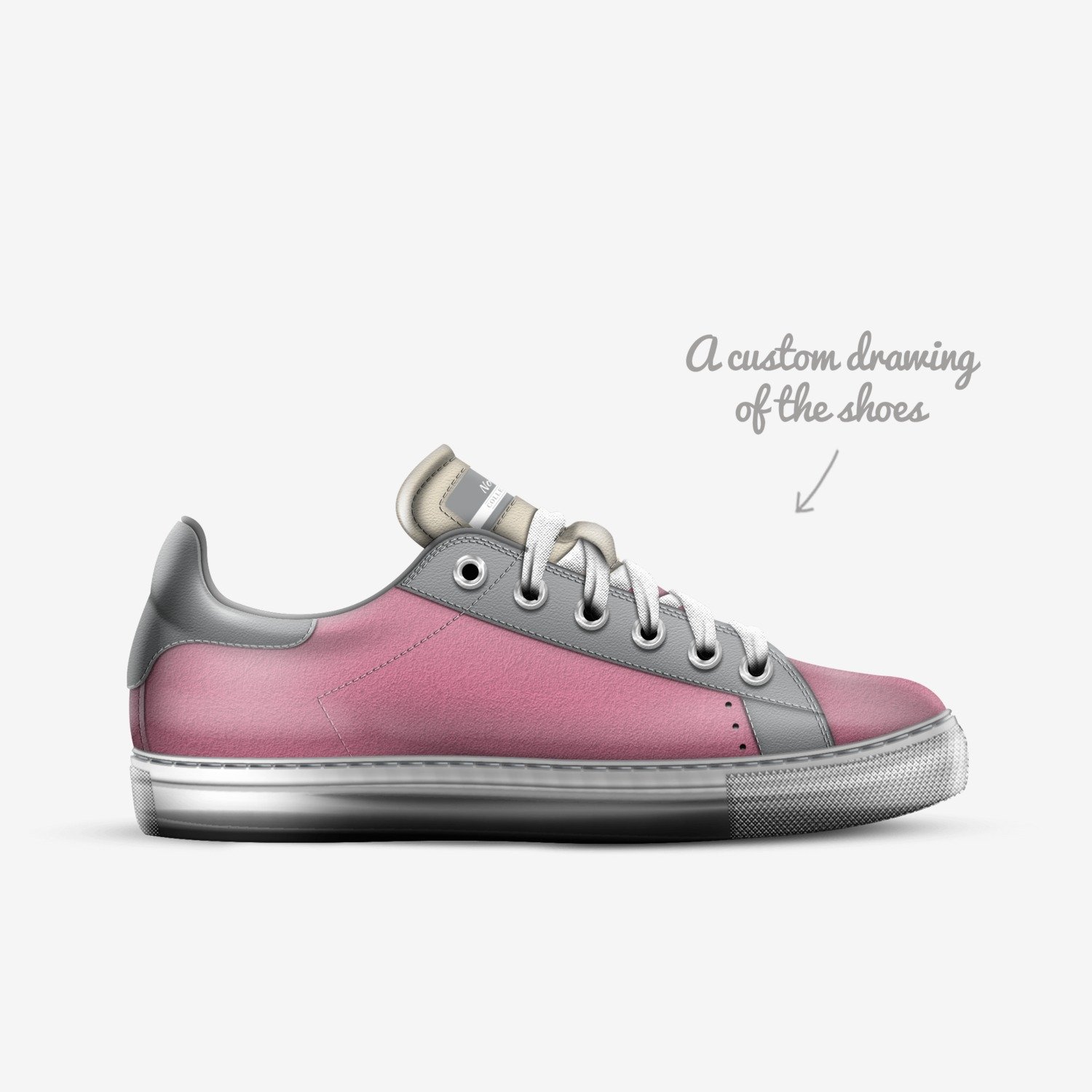 Noras custom made in Italy shoes by Kenéz Nóra | Sketch view