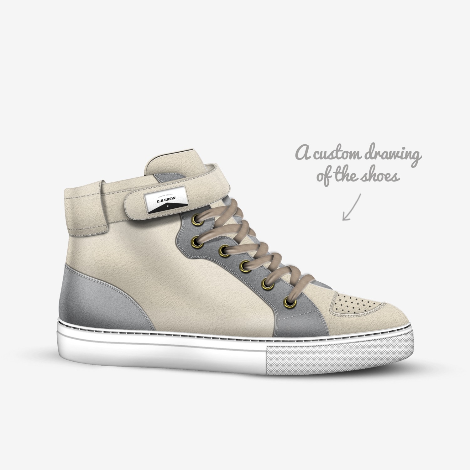 Raris custom made in Italy shoes by Ryan Dusheck | Sketch view