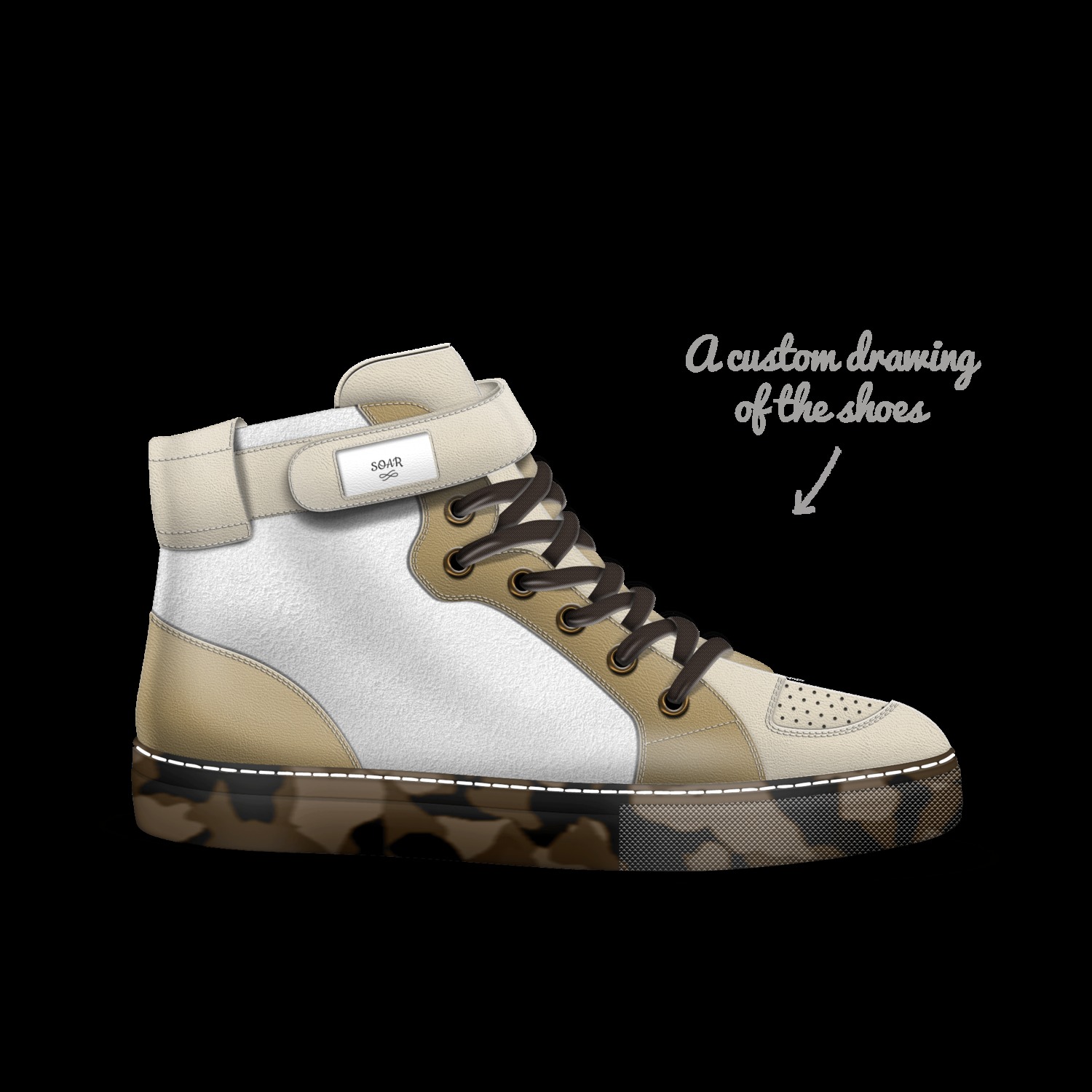 SOAR A Custom Shoe concept by Jacqueline Hardy