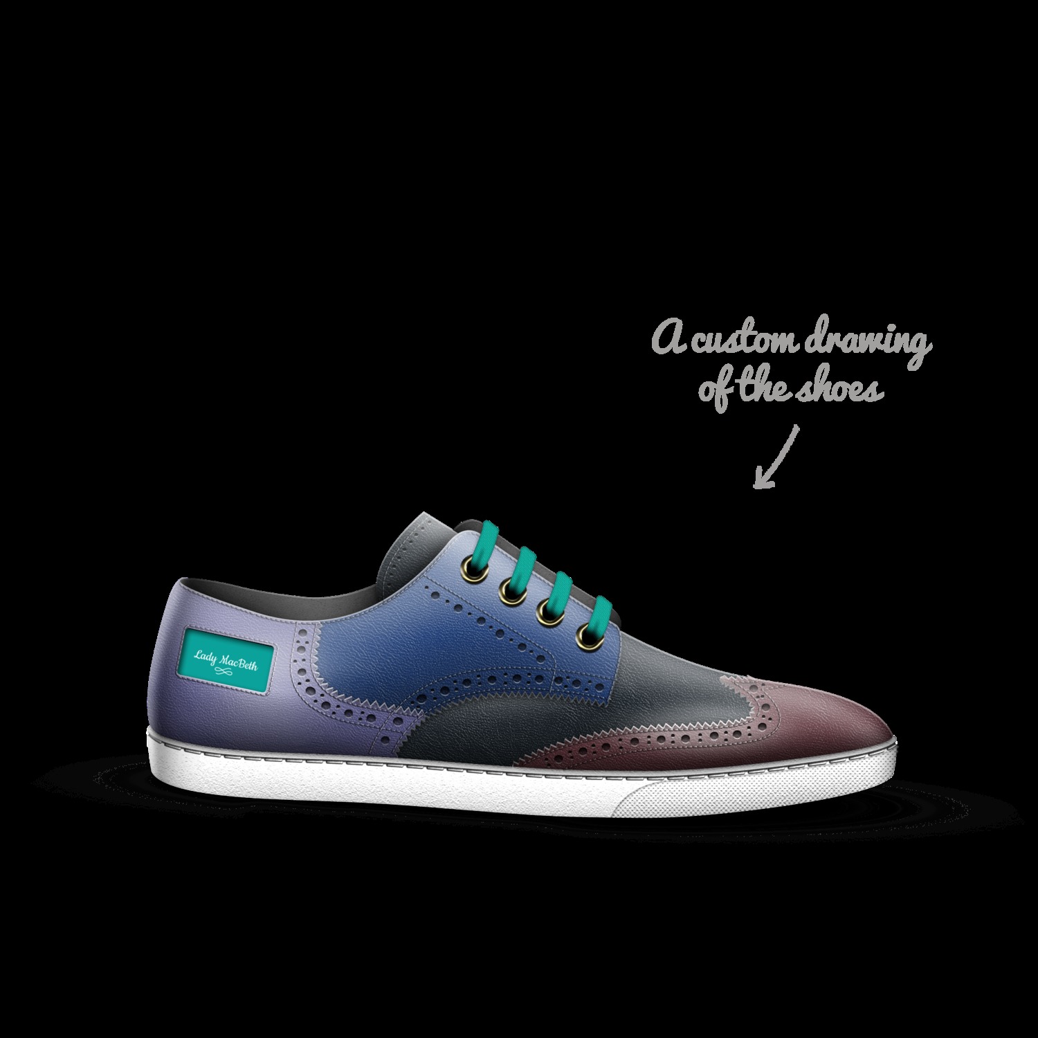 Lady MacBeth A Custom Shoe concept by Lauretta Macbeth