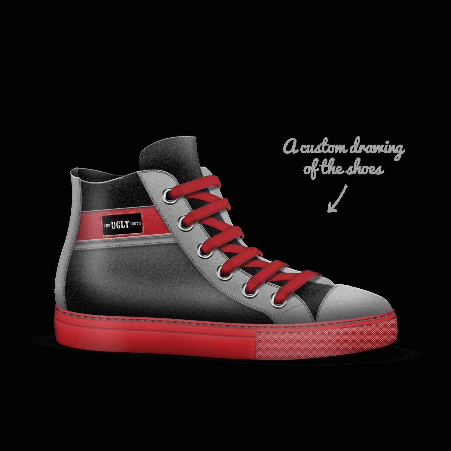 Ugly high top shoes cheap