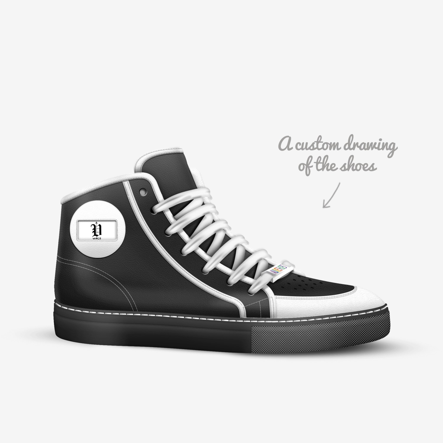 vics custom made in Italy shoes by Brayden Murphy | Sketch view