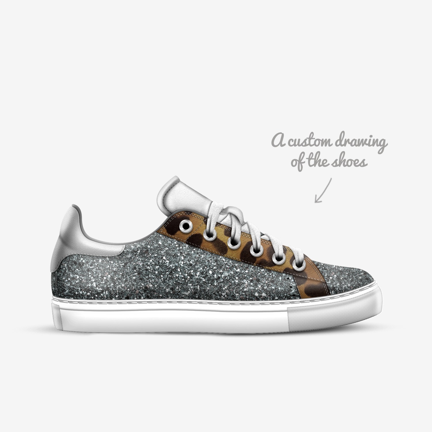 nmnn custom made in Italy shoes by Michela Luna Parkle | Sketch view