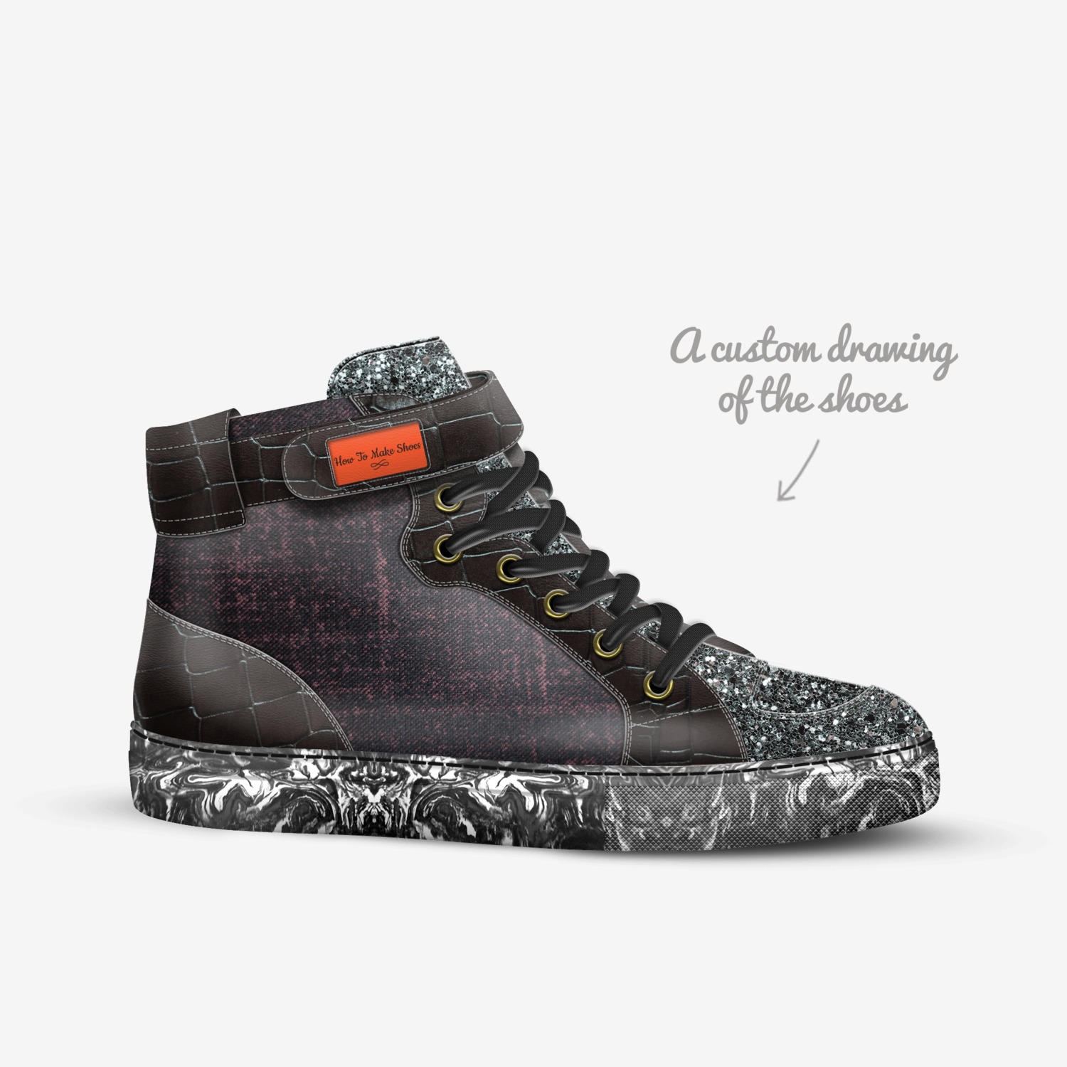How To Make Shoes custom made in Italy shoes by John Johnson | Sketch view