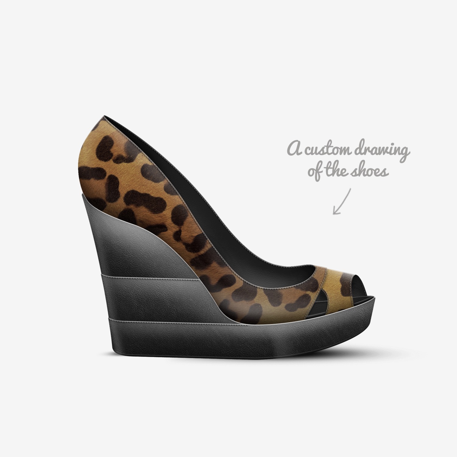 j love custom made in Italy shoes by L Love | Sketch view