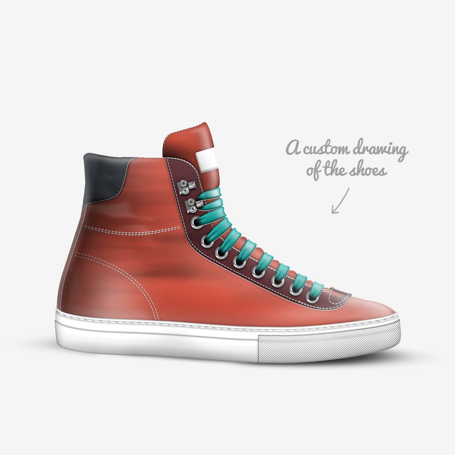 julian custom made in Italy shoes by J Jones | Sketch view