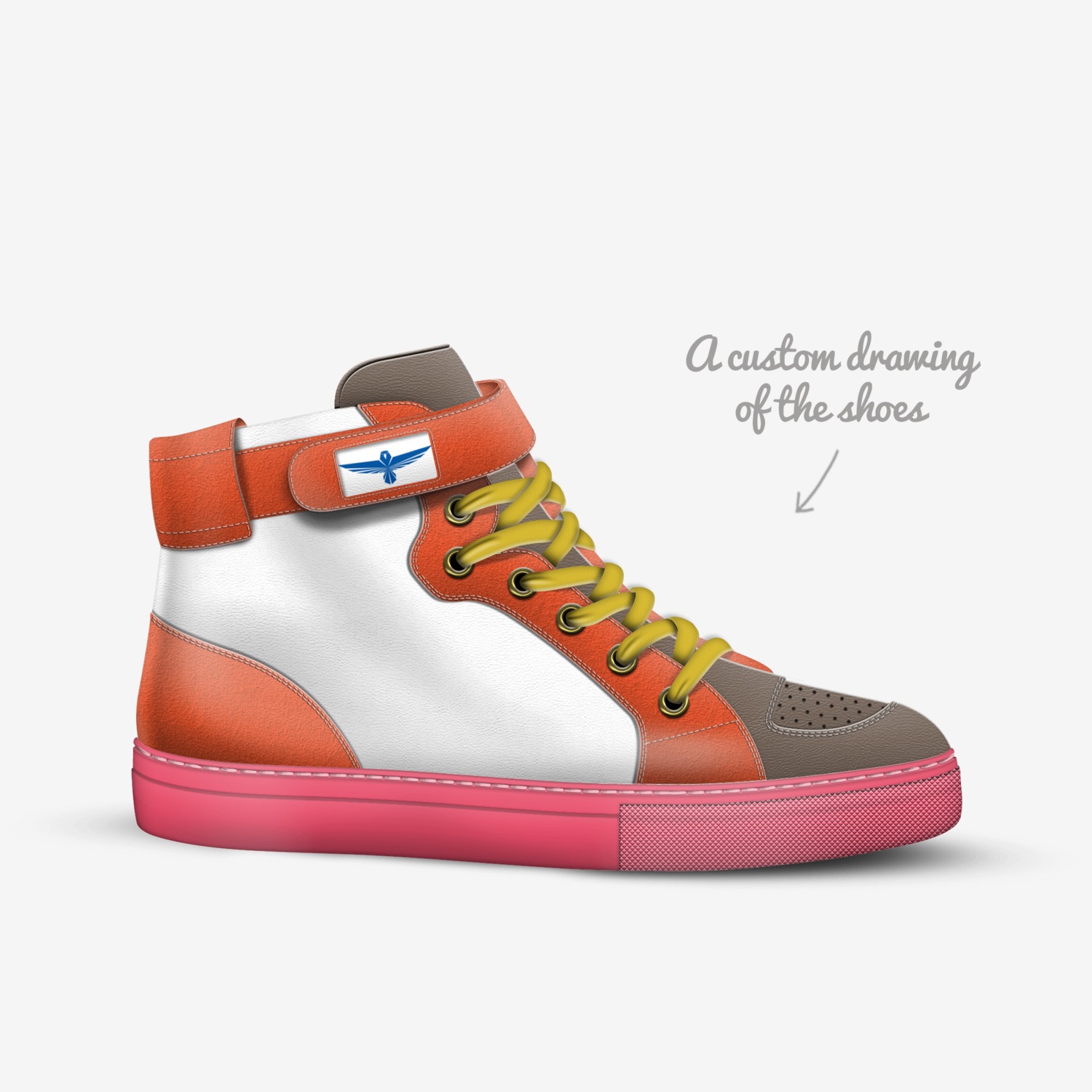 Gummy custom made in Italy shoes by Gummy | Sketch view