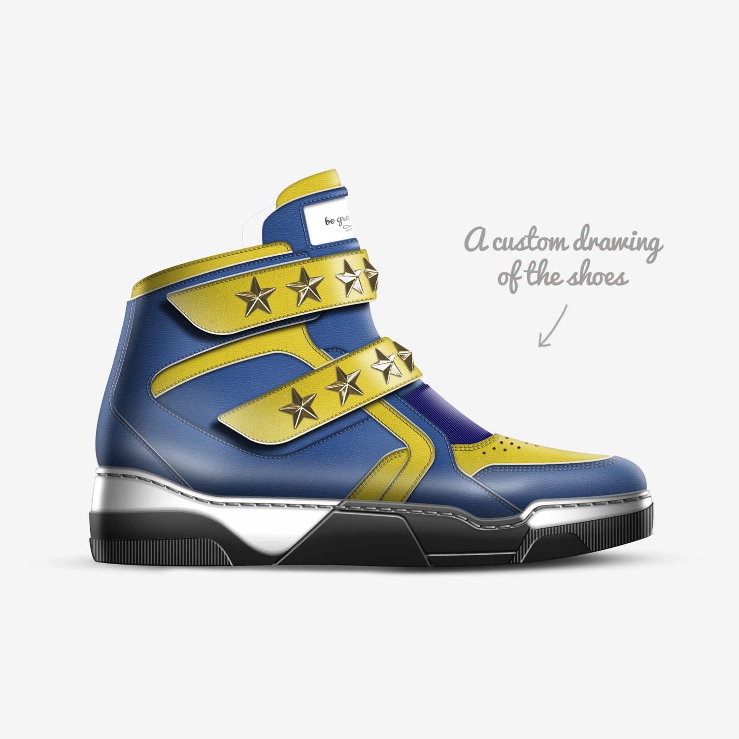 be great bcg custom made in Italy shoes by Shjayvion | Sketch view