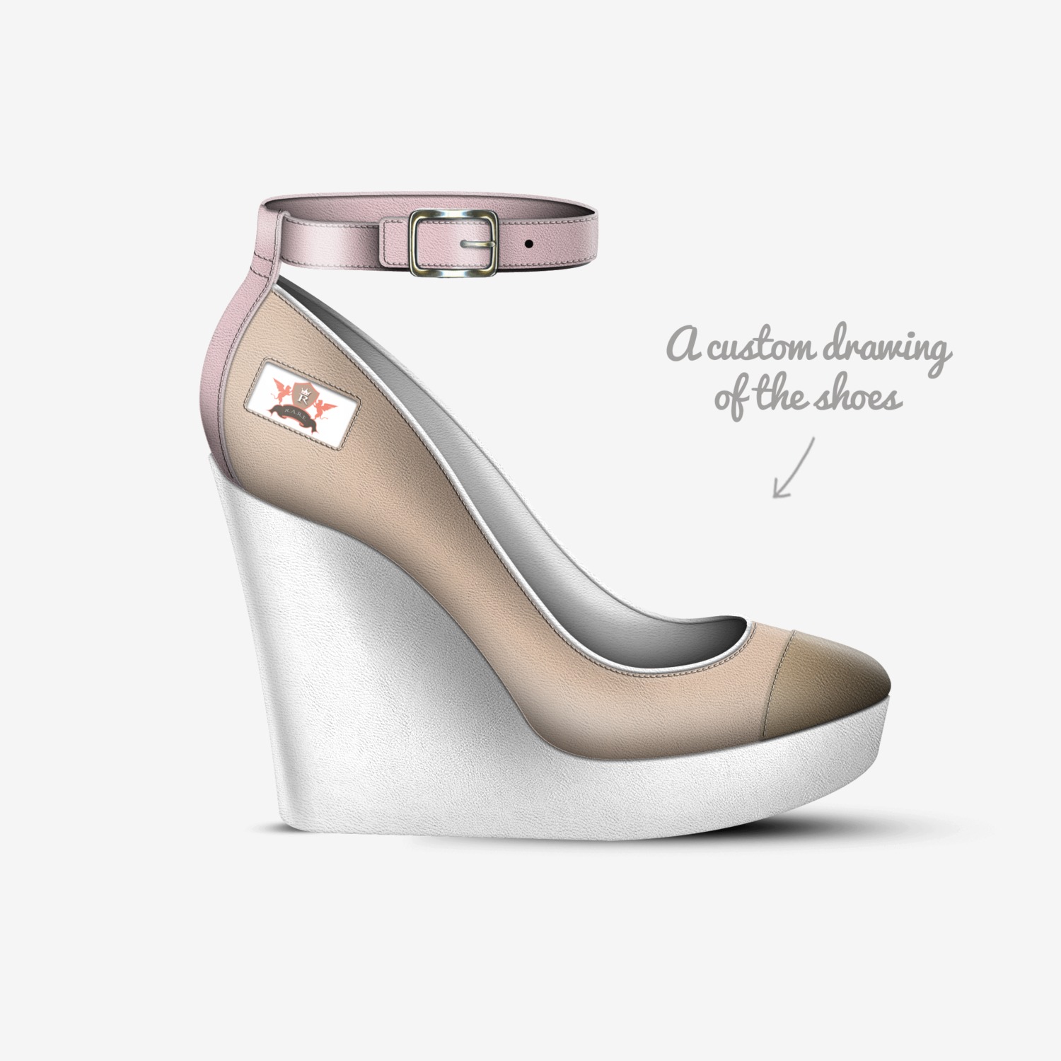 EVASIVE custom made in Italy shoes by John A. Annan | Sketch view