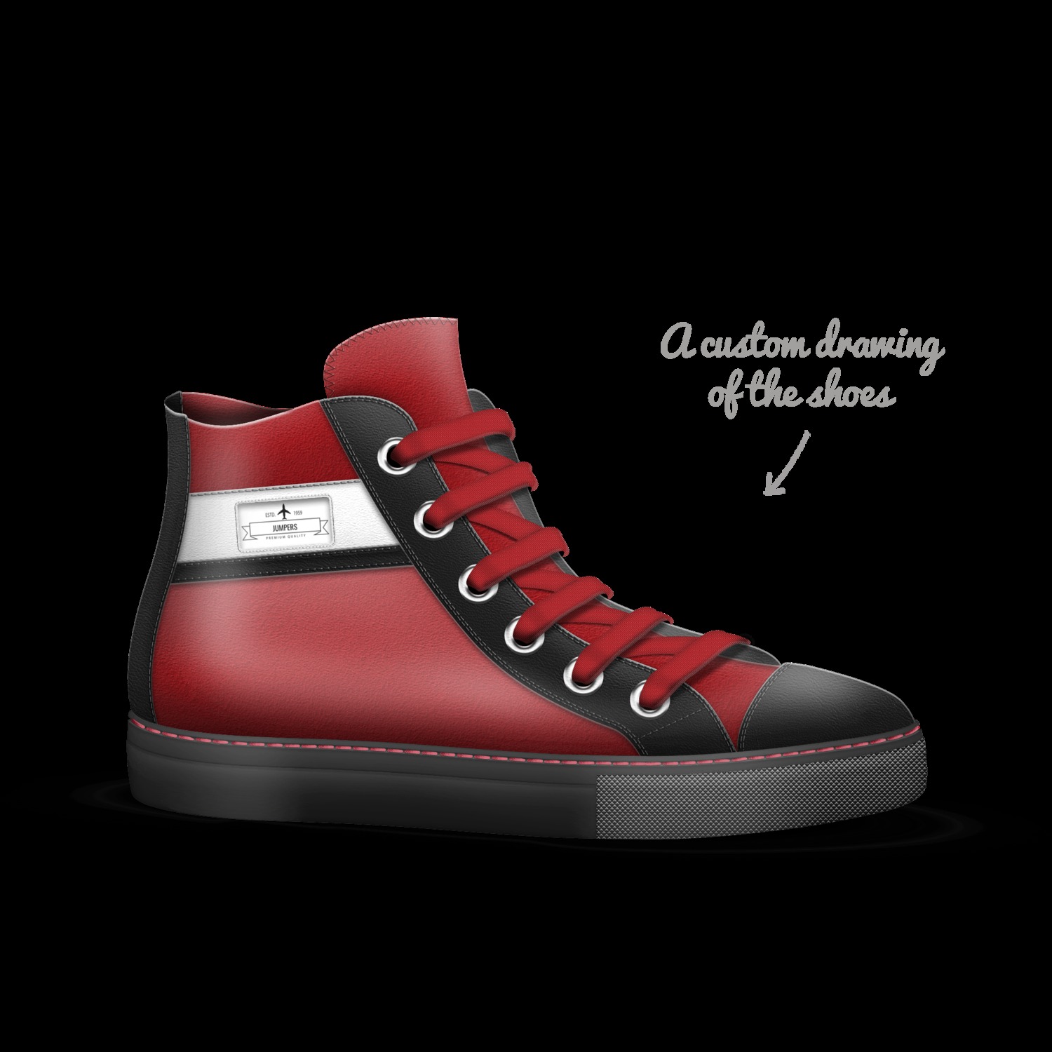 Jumpers A Custom Shoe concept by Sam Rugenstein