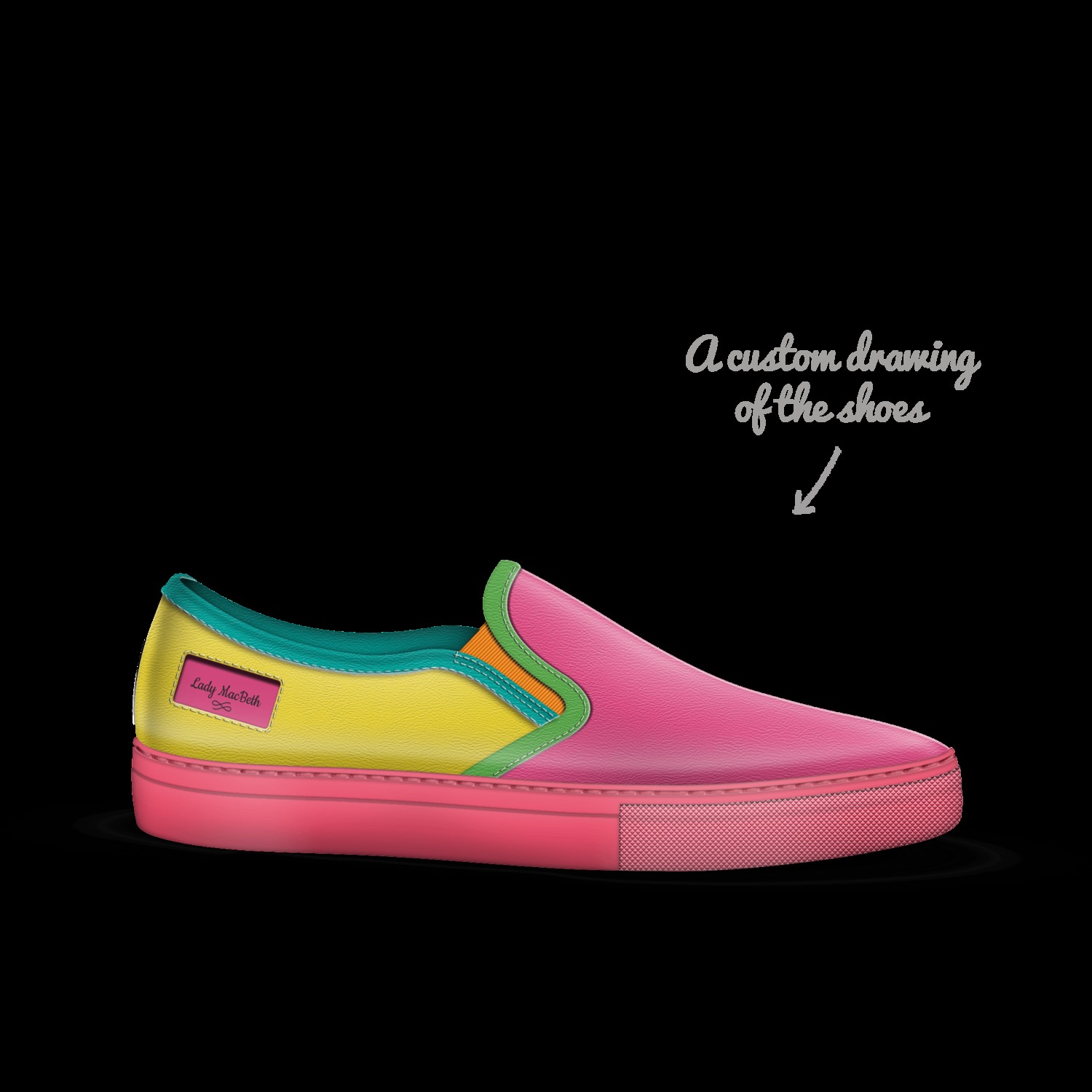 Lady MacBeth A Custom Shoe concept by Lauretta Macbeth