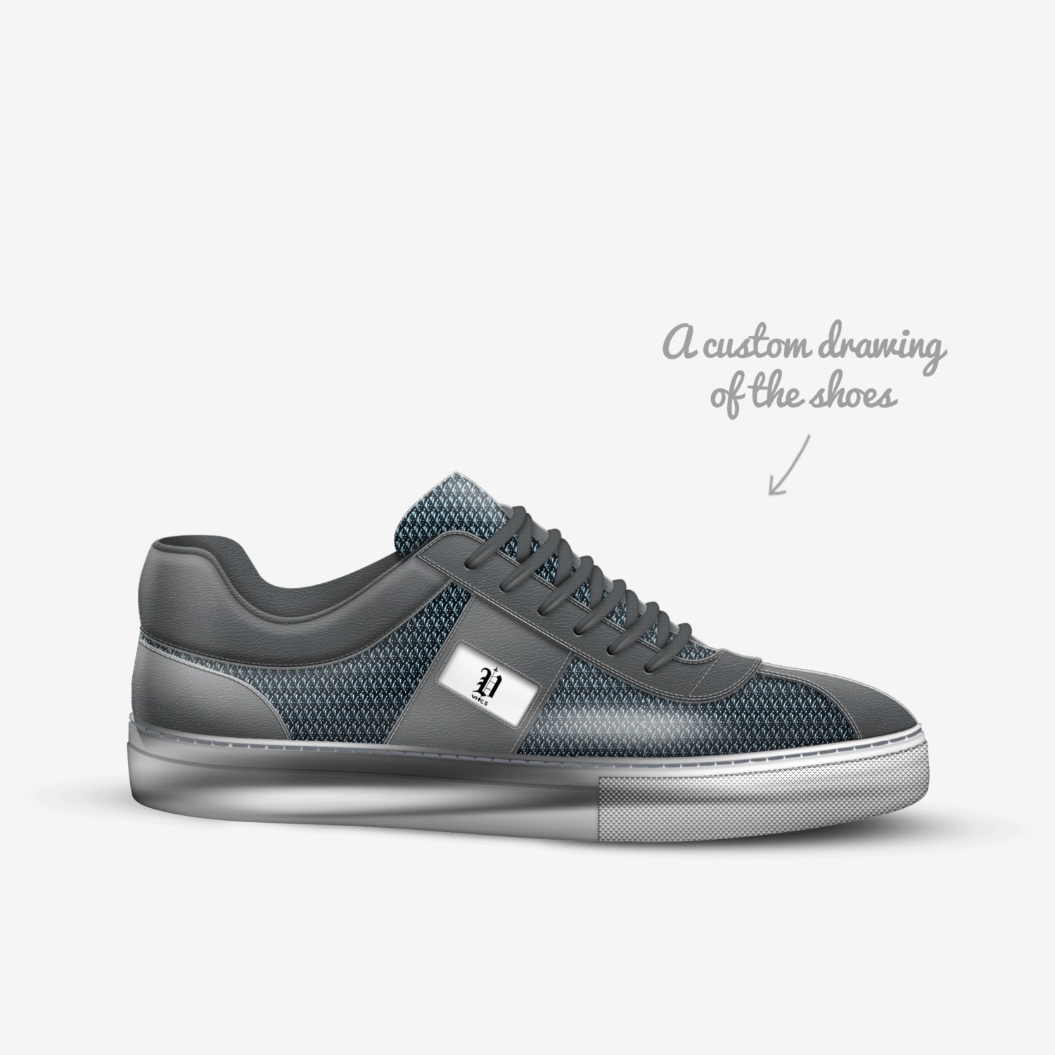 vics vint custom made in Italy shoes by Brayden Murphy | Sketch view