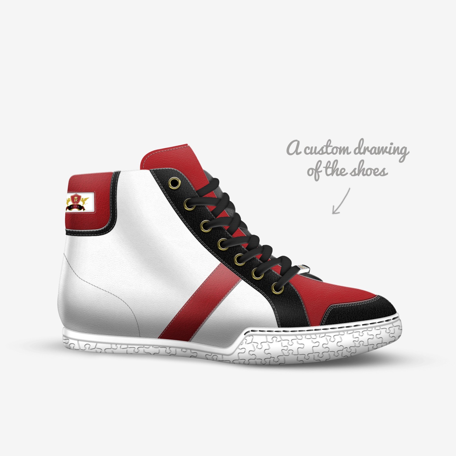 IMMENSE custom made in Italy shoes by John A. Annan | Sketch view